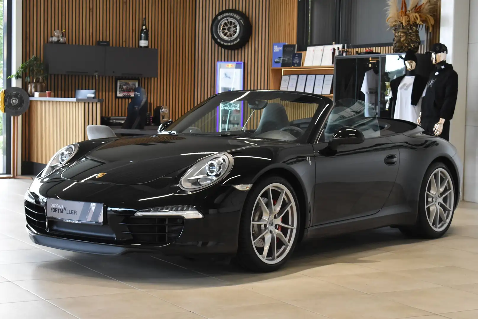 Porsche 911 3.8 Carrera S Cabrio PDK /Chrono /Sportabgas Schwarz - 1