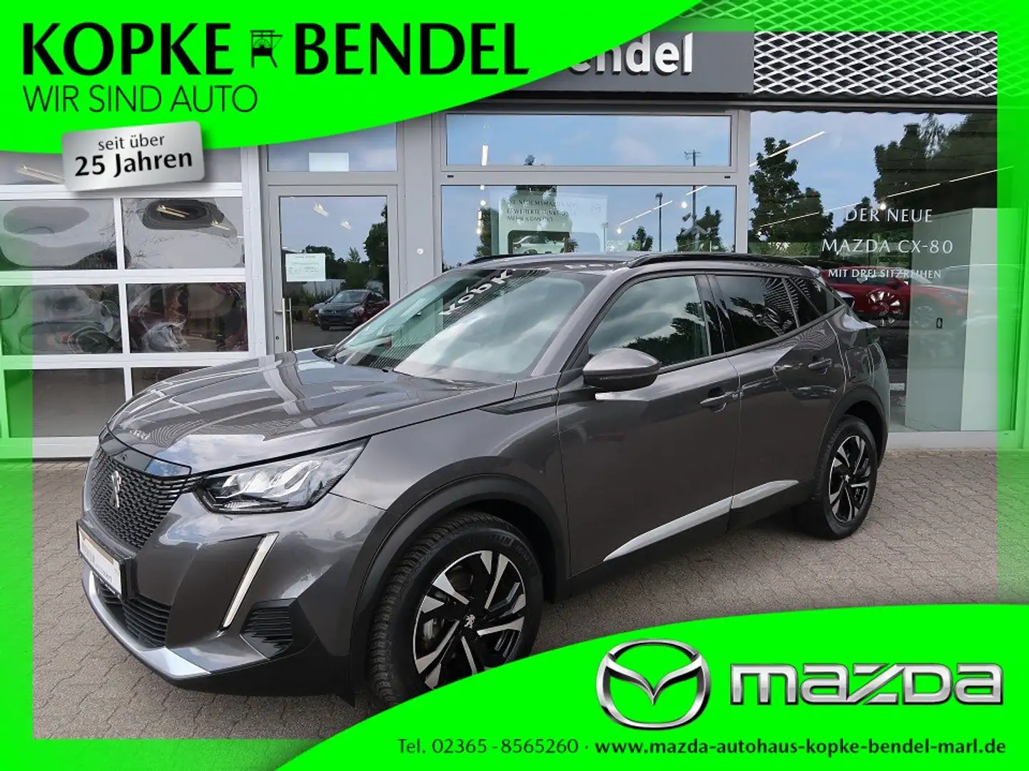 Peugeot 2008 1.2 PureTech 130 Allure 1.Hand Peugeot 2008 1.2 Pu Nero - 1
