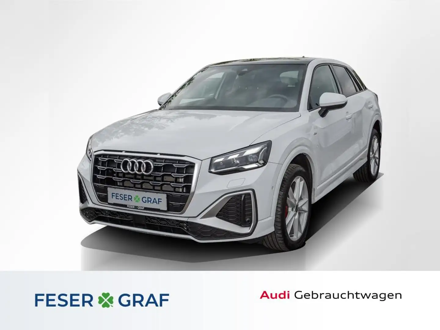 Audi Q2 35TDI S line /Matrix/Navi+/Kamera/Pano/ Weiß - 1