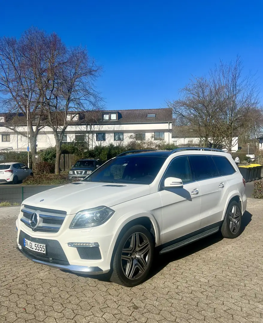Mercedes-Benz GL 500 4Matic V8 Biturbo-AMG-Massage-Off Road-Voll-TV Blanco - 1