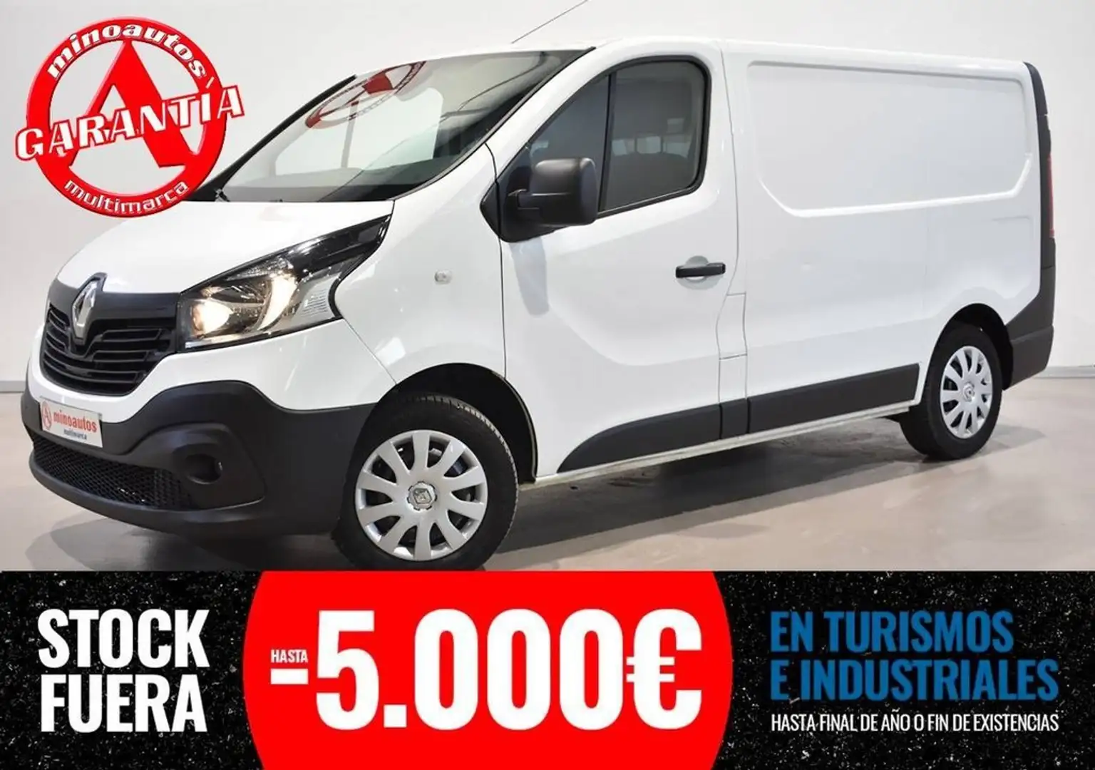 Renault Trafic FURGÓN 1200 KG L1H1 1.6 DCI 125 CV Weiß - 1