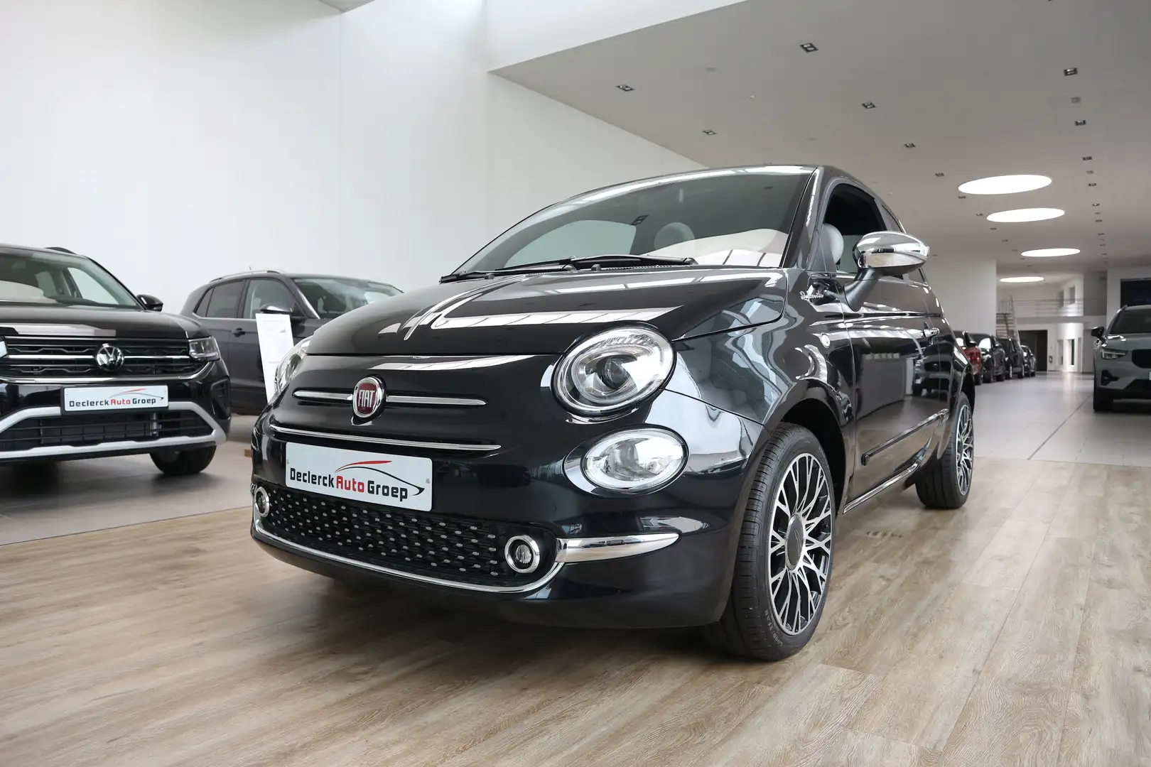 Fiat 500 GLAZEN PANODAK*DOLCE VITA*NIEUW*TOPAUTO !!! Noir - 1
