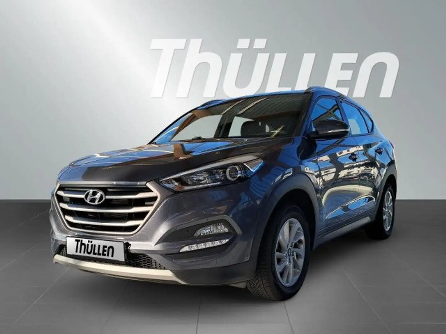 Hyundai TUCSON Trend 1.6 Turbo Benzin Bluetooth Navi Klima Grau - 1