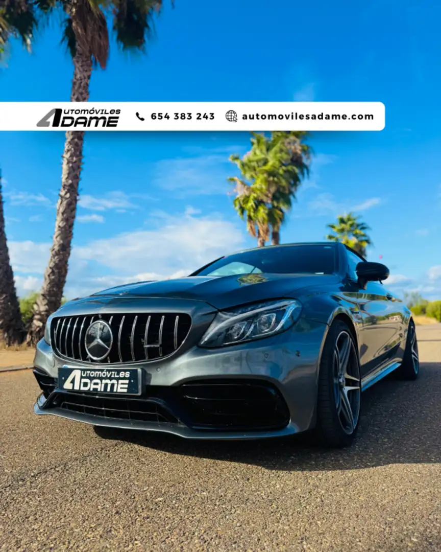 Mercedes-Benz C 63 AMG Cabrio 7G Plus Gris - 1