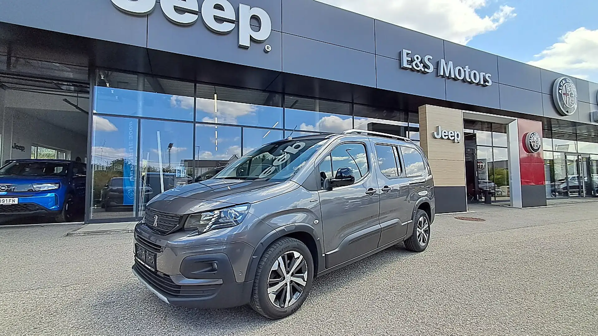 Peugeot Rifter 1,5 BlueHDI 130 S&S GT Line Lang EAT8 Aut. Grau - 2