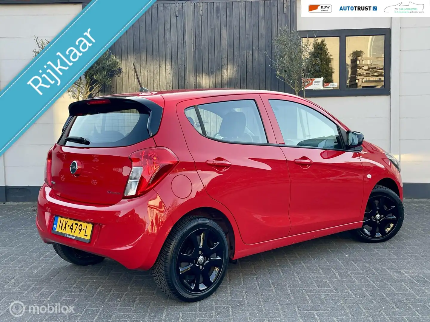 Opel Karl 1.0 Edition|RIJKLAAR|PDC|USB|AC|CRUISE|BTW|GARANTY Rood - 2