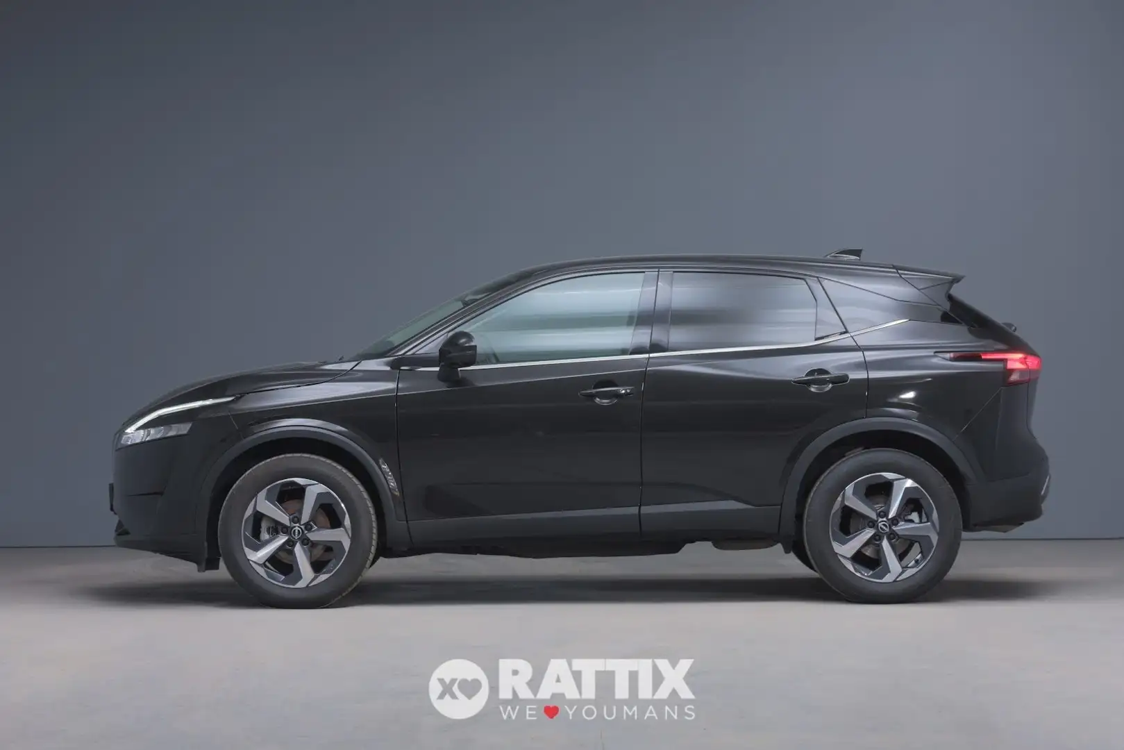 Nissan Qashqai 1.3 Mhev 140CV N-Connecta Nero - 2