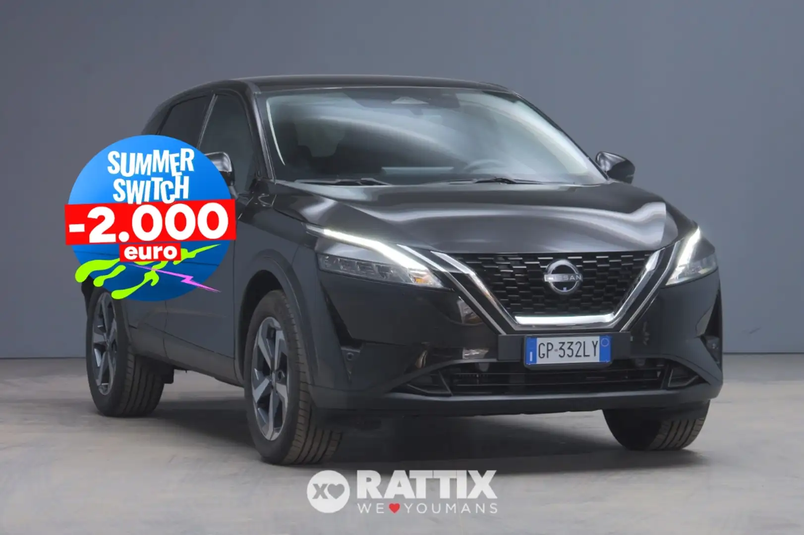 Nissan Qashqai 1.3 Mhev 140CV N-Connecta Nero - 1