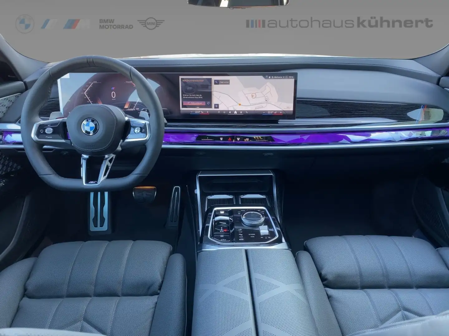 BMW 740 d xDrive Limousine Luftfed. UPE 148.050 EUR Grau - 2