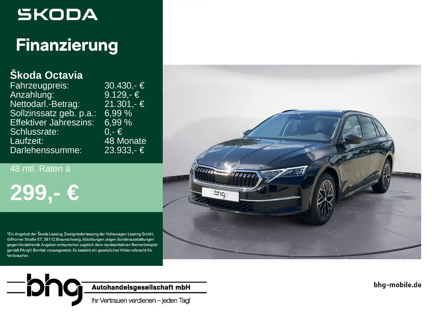 Skoda Octavia Combi 2.0 TDI DSG Selection Noir - 1