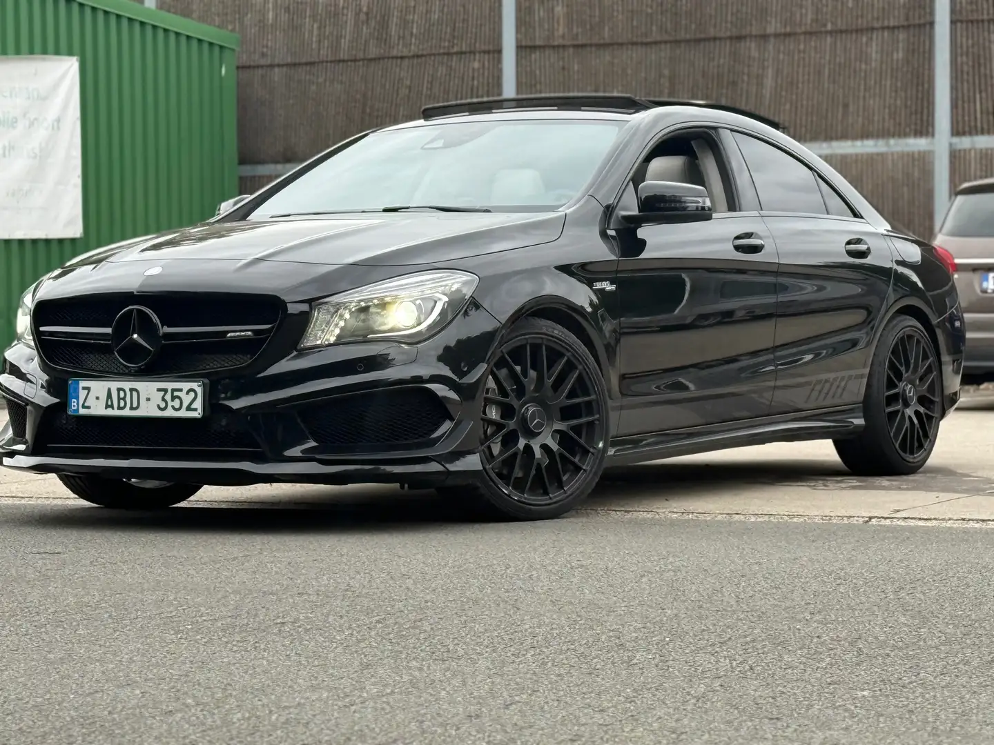 Mercedes-Benz CLA 45 AMG CLA 45 AMG 4Matic-Pano-Led-Gps-Camera-Full-Carpass Чорний - 1