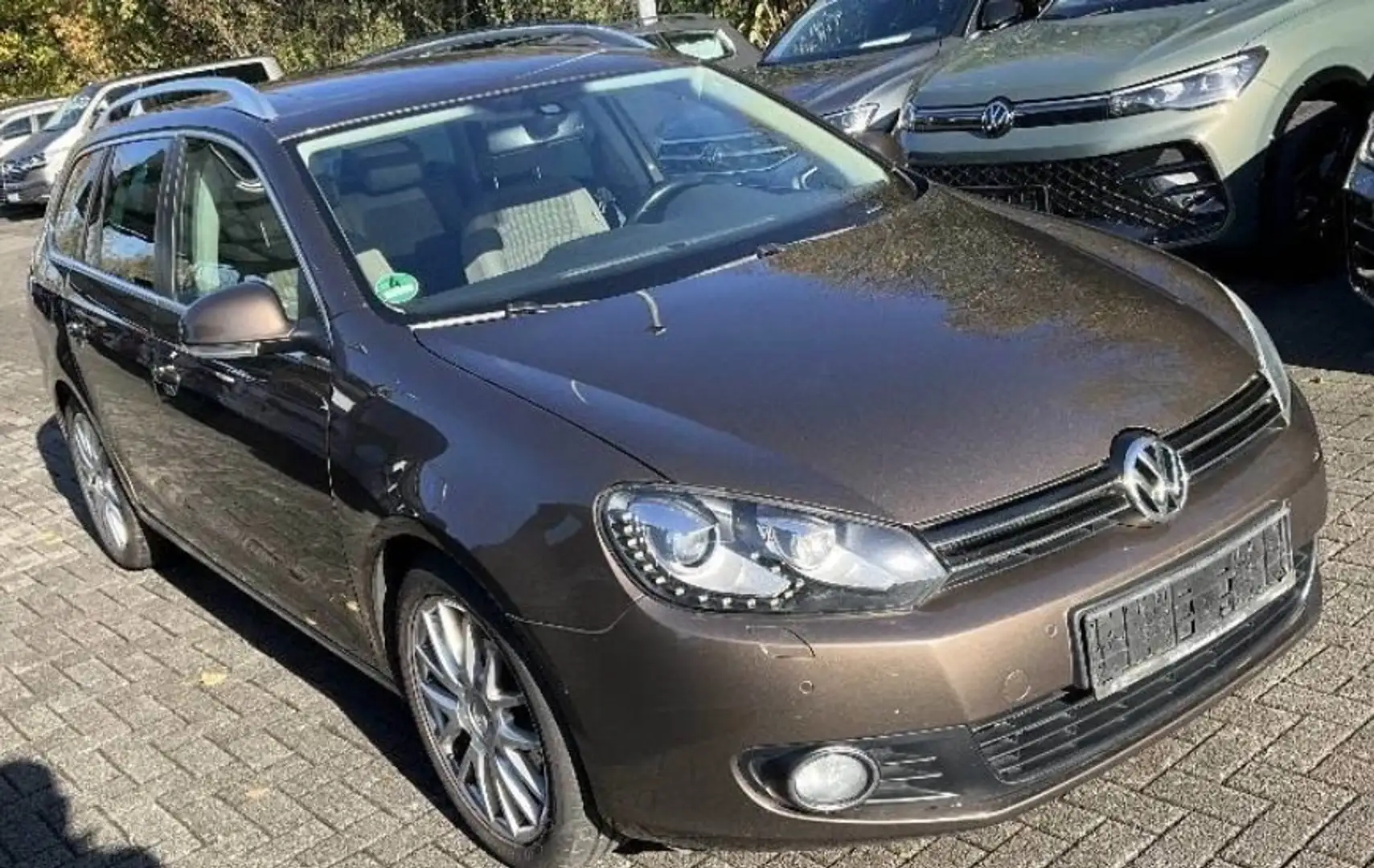 Volkswagen Golf Variant Comfortline 1,2 TSI Panorama tüv 27 Braun - 2