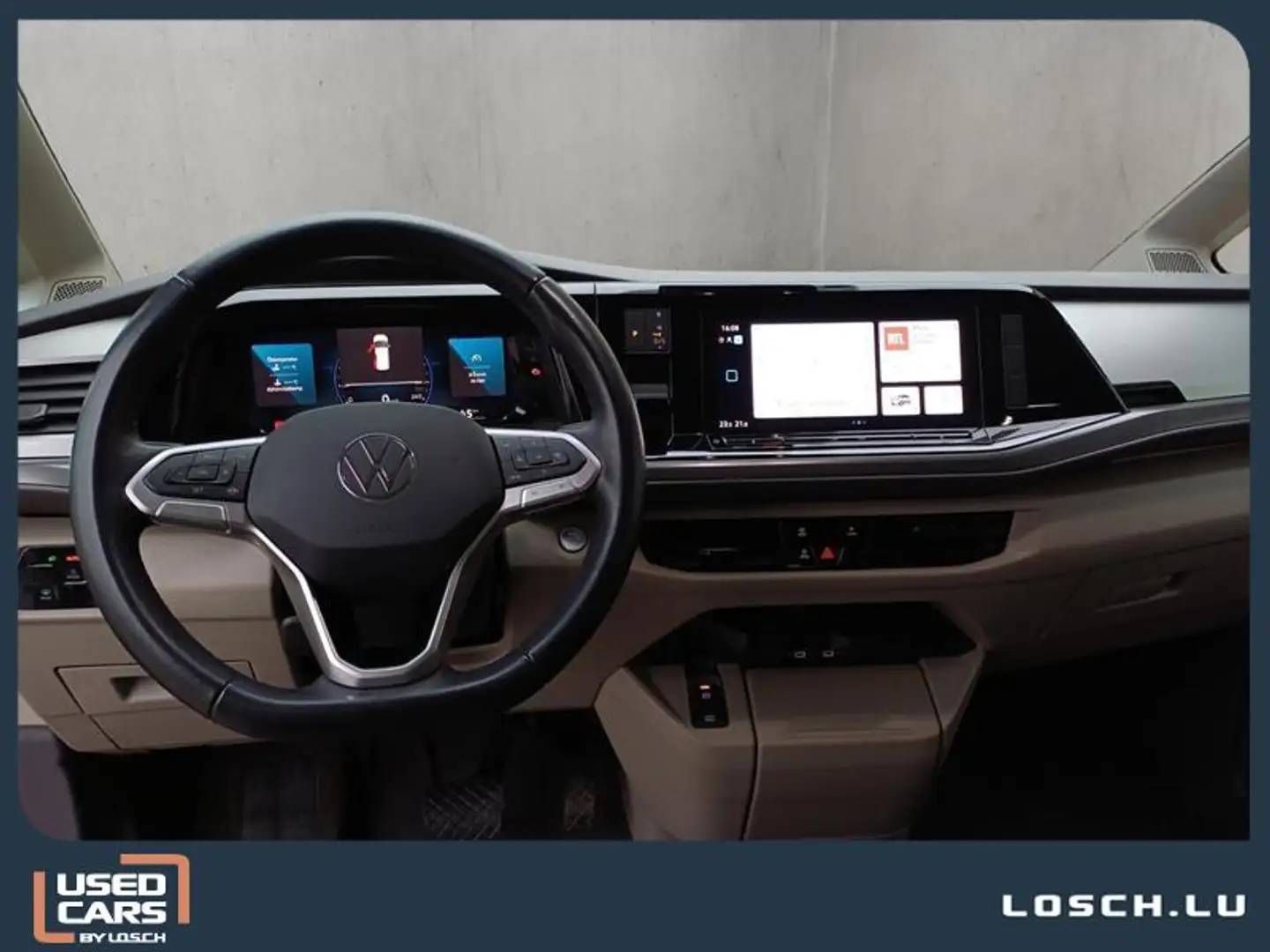 Volkswagen T7 Multivan DSG+6Sitze+Stand.H+AHK Gris - 2