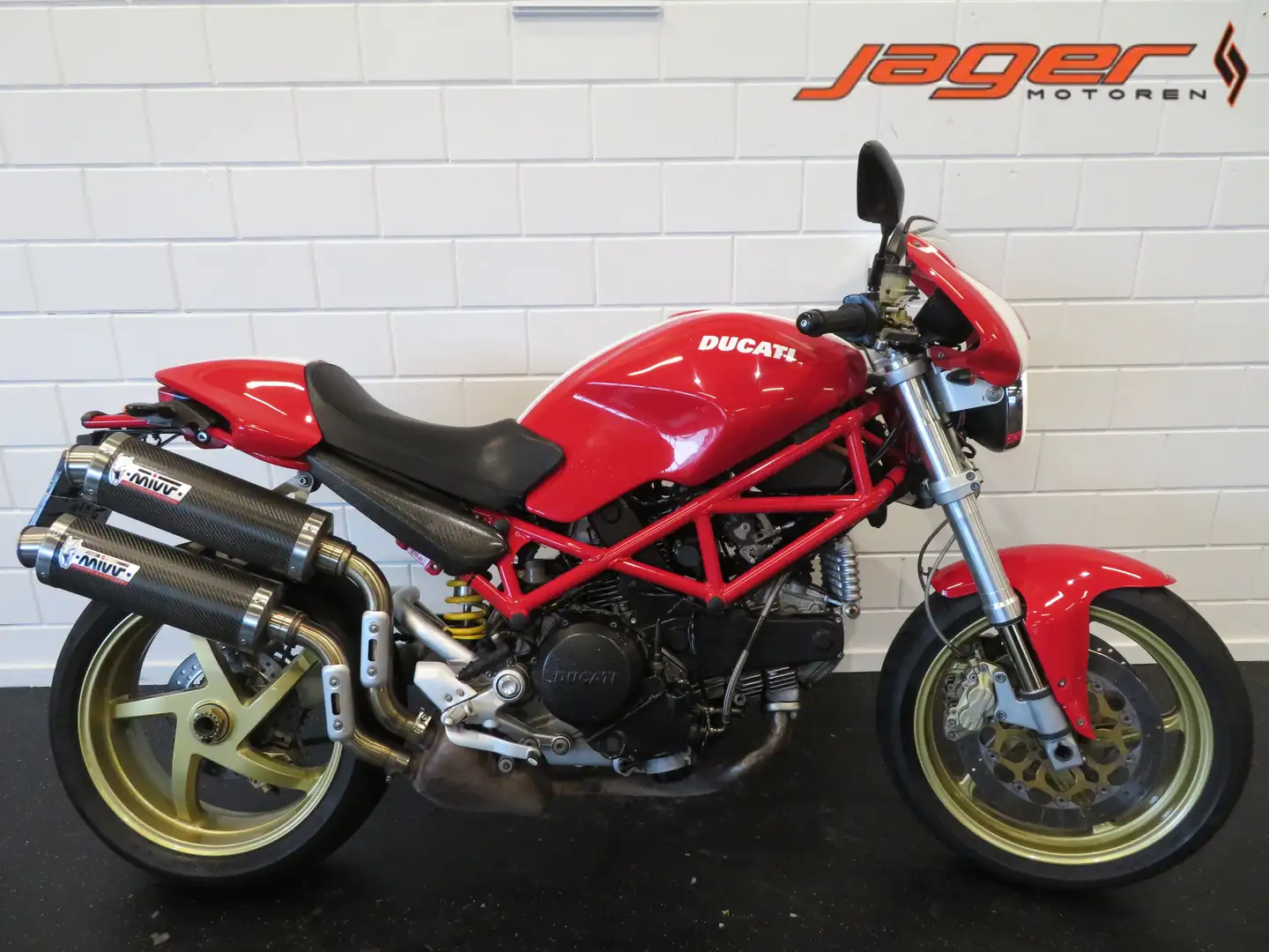 Ducati Monster S2R HISTORIE MIVV TOPPER!! Piros - 1