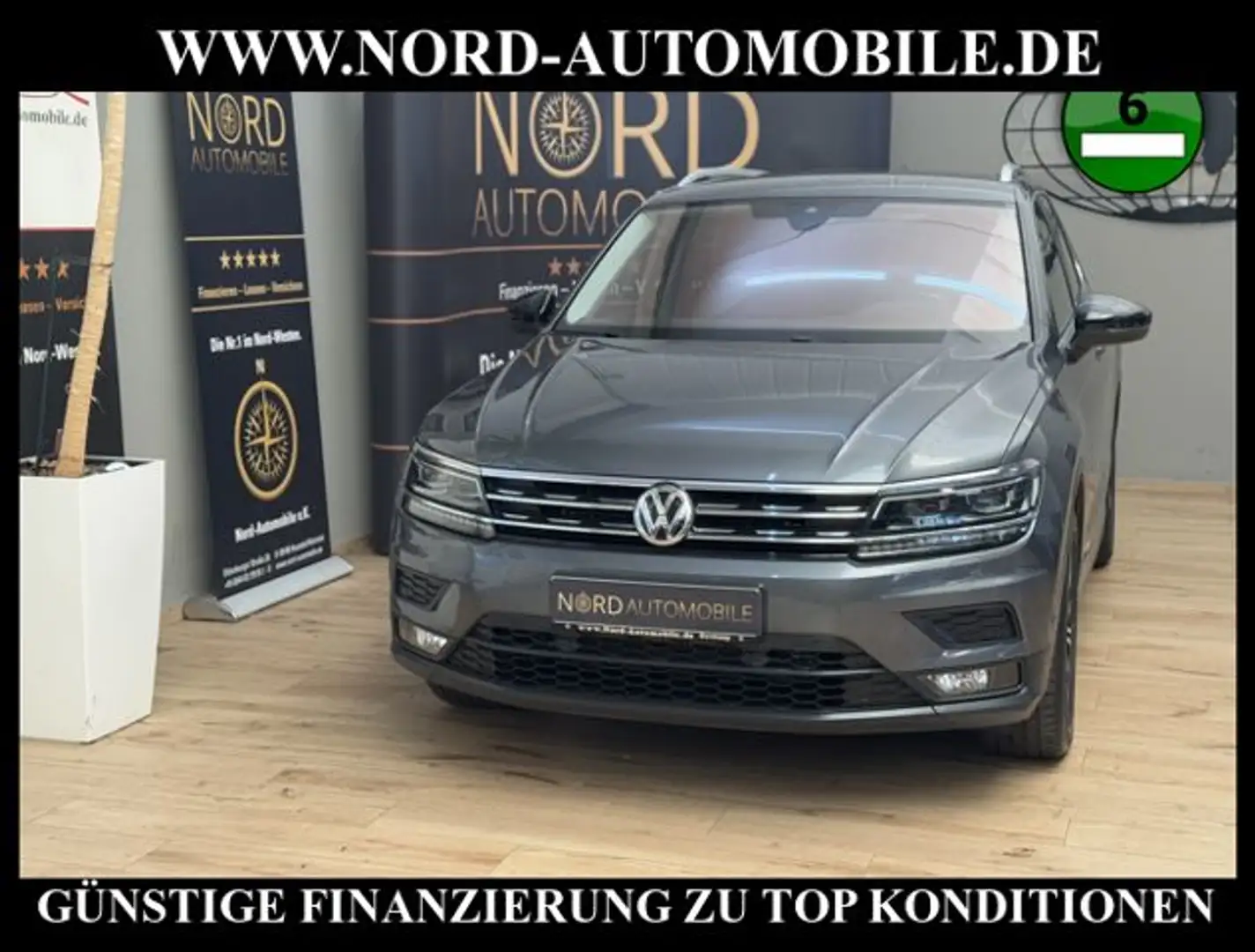Volkswagen Tiguan 2.0 TDI DSG IQ.DRIVE *LED*AHK*VIRTUAL*KAM IQ.DRIVE Gris - 1