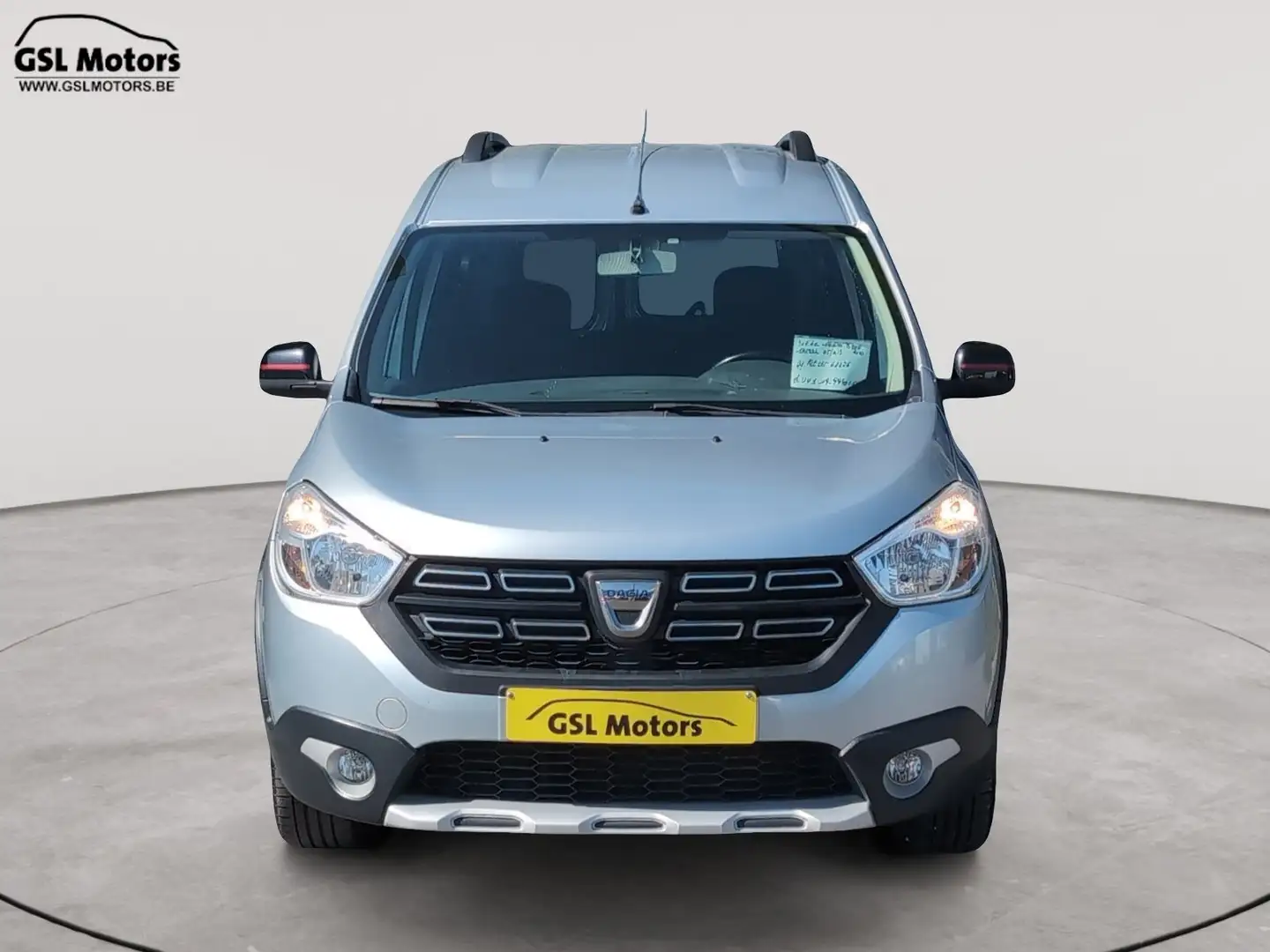 Dacia Dokker 1.5dCi 95cv Gris alu 05/19 Airco GPS Bluetooth USB Silber - 2