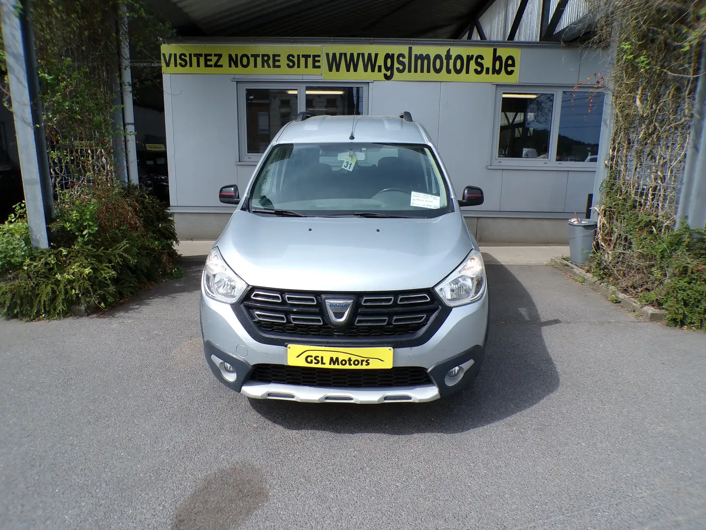 Dacia Dokker 1.5dCi 95cv Gris alu 05/19 Airco GPS Bluetooth USB Zilver - 2