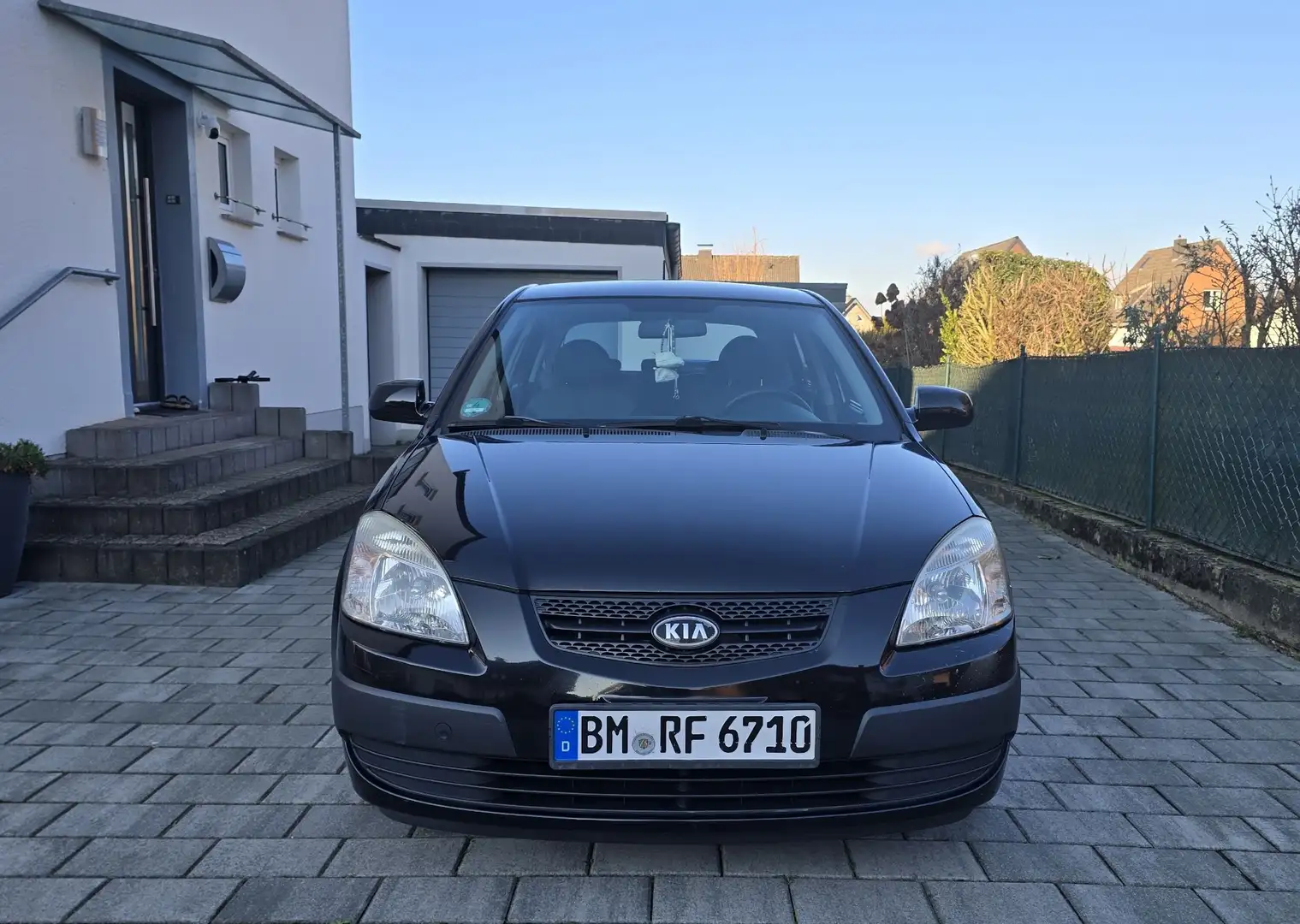 Kia Rio 1.4 EX Bj. 2009 Schwarz - 2