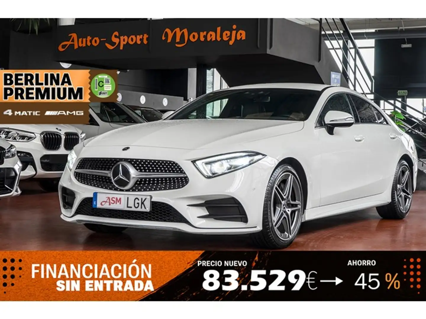 Mercedes-Benz CLS 350 350d 4Matic Aut. Blanco - 1