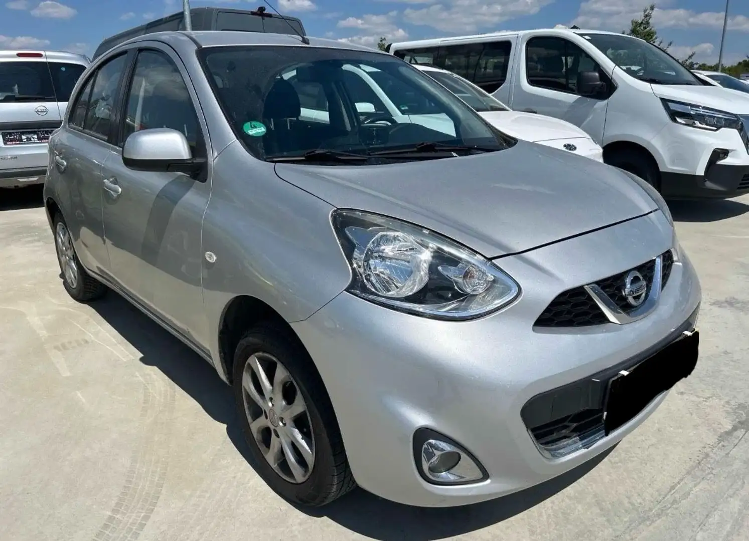 Nissan Micra Acenta 1.2 Klima SHZ RüKa Tüv bis 06/2026 Stříbrná - 2