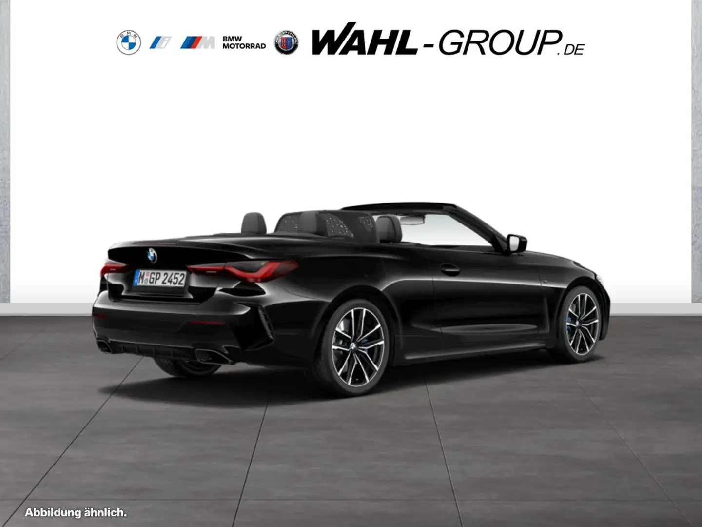 BMW 440 M440i xDrive CABRIO HEAD-UP LASER NAVI HIFI DAB KE Negru - 2