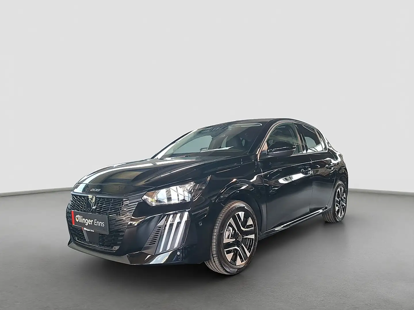 Peugeot 208 Allure Schwarz - 2