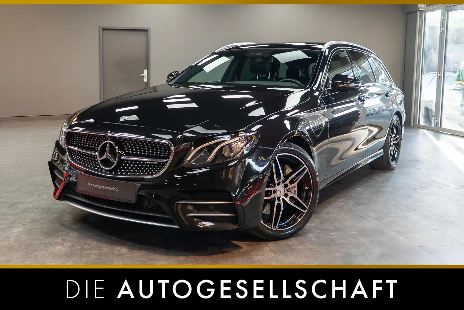 Mercedes-Benz E 43 AMG 4Matic*LED*NAVI*360°*PANO*NIGHT*MEMORY* Czarny - 1