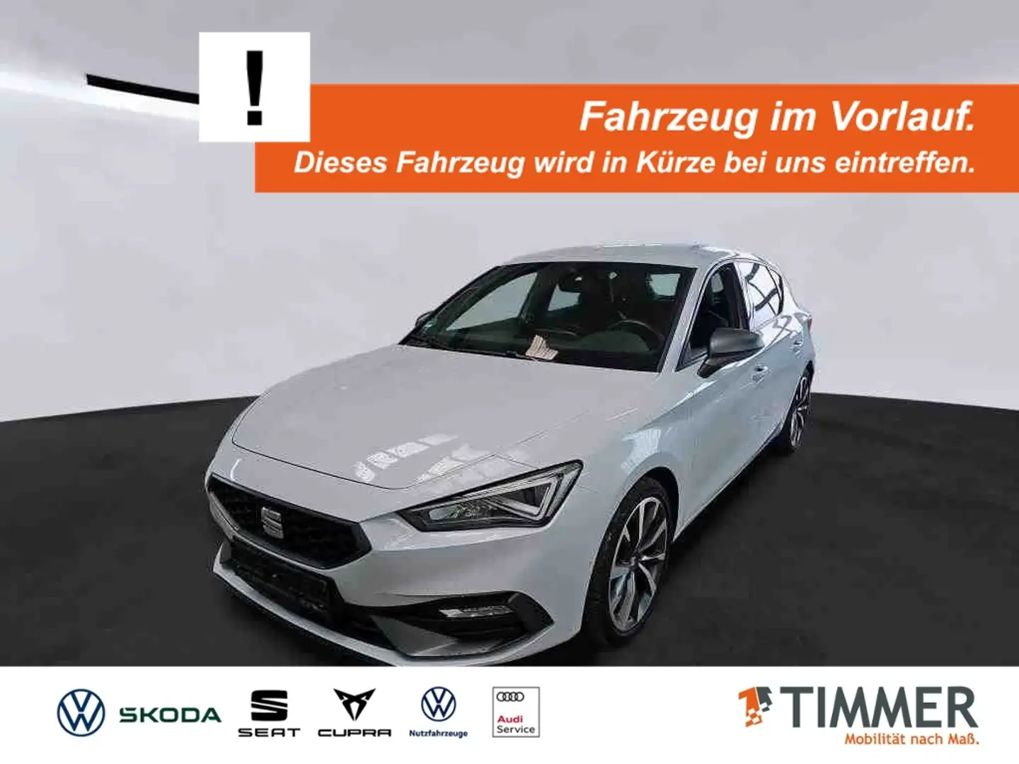 SEAT Leon 1.5 eTSI DSG FR *AHK *BEATS *LED *ACC *NAVI *SHZ Weiß - 1