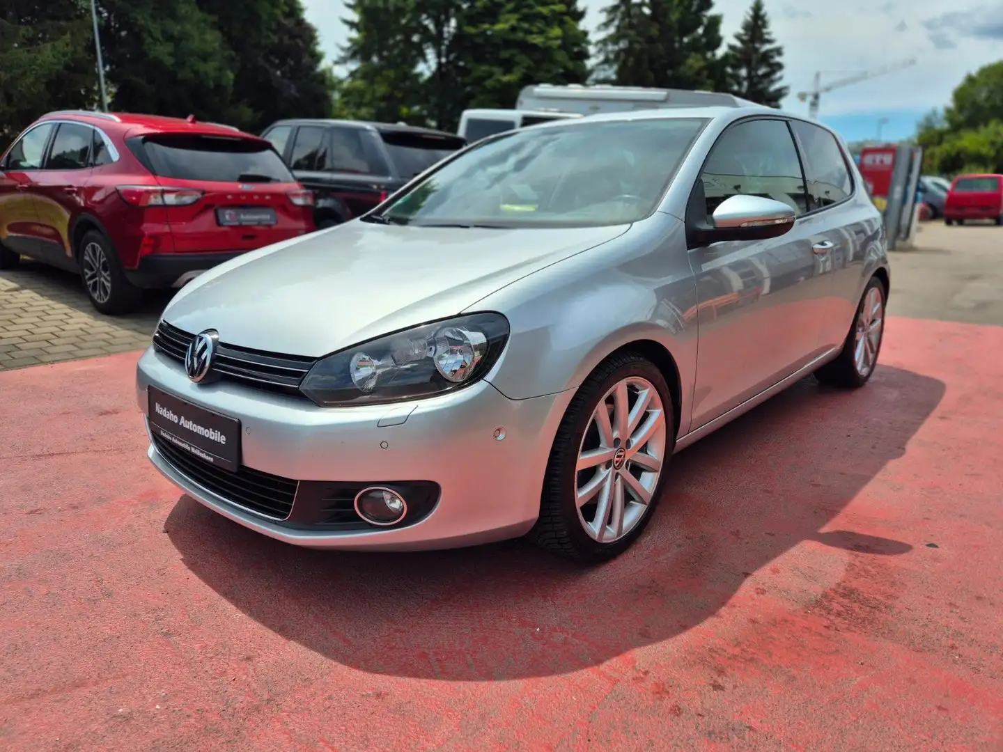 Volkswagen Golf VI 1.4 TSi DSG Highline Leder/Alu 18"/Navi Plateado - 1