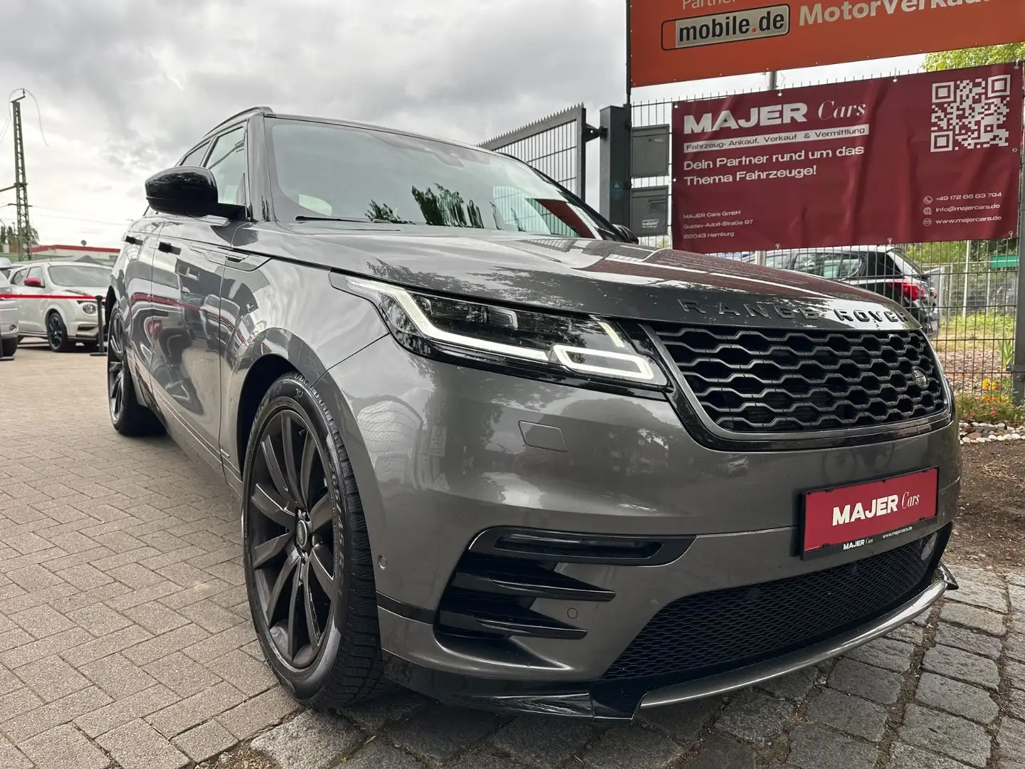 Land Rover Range Rover Velar R-Dynamic*PANO*MEMEORY*HEADUP Grau - 1