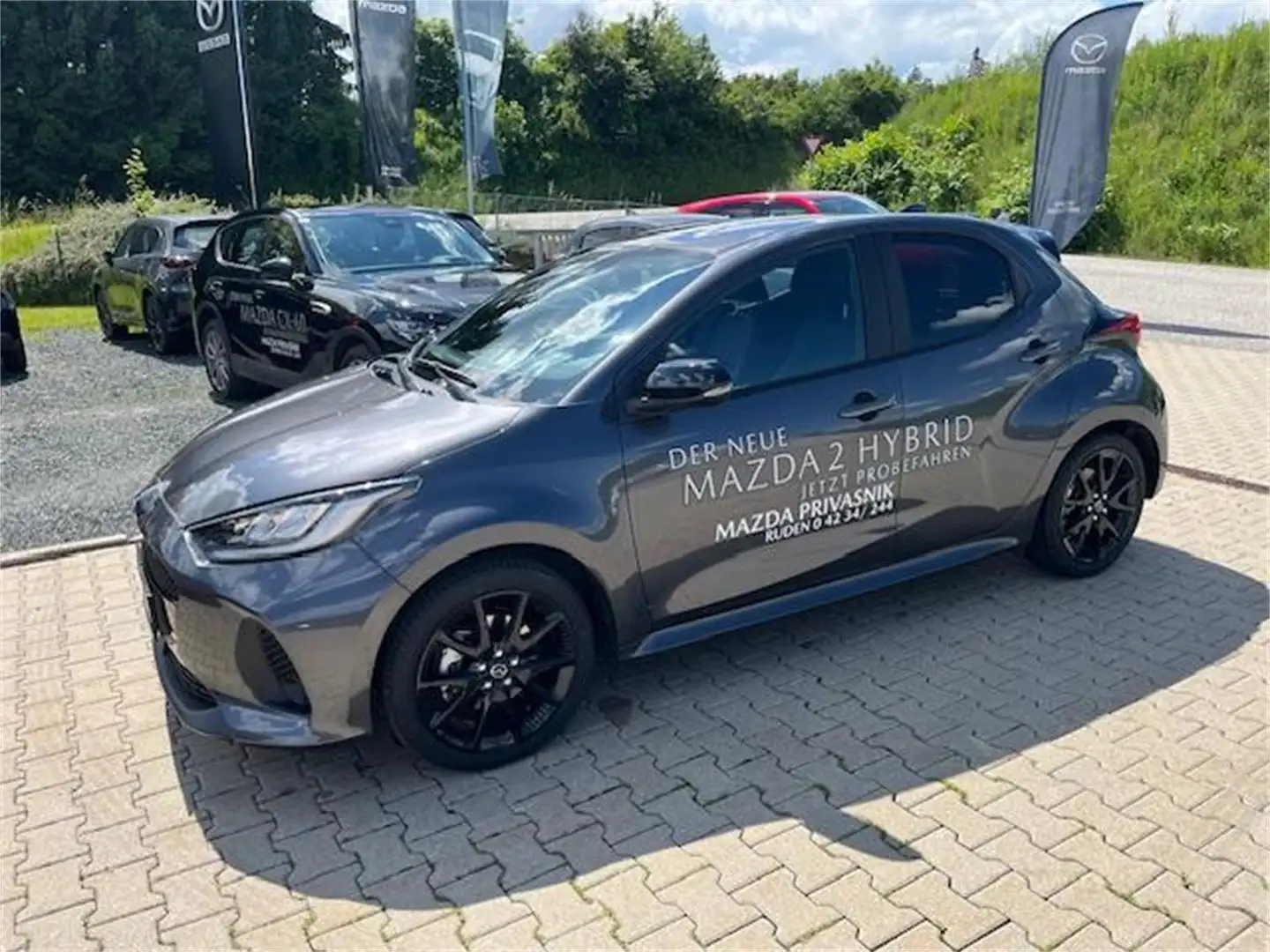 Mazda 2 Hybrid Homura Aut. Gris - 1