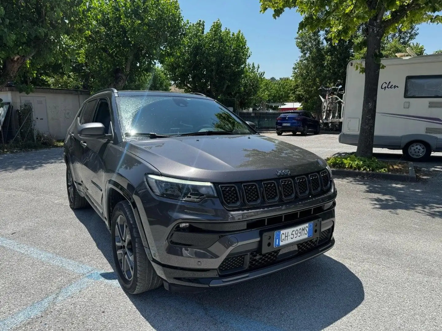 Jeep Compass PROMO FINANZIAMENTO1.3 190 CV PHEV AT6 4xe 80° An Grigio - 1
