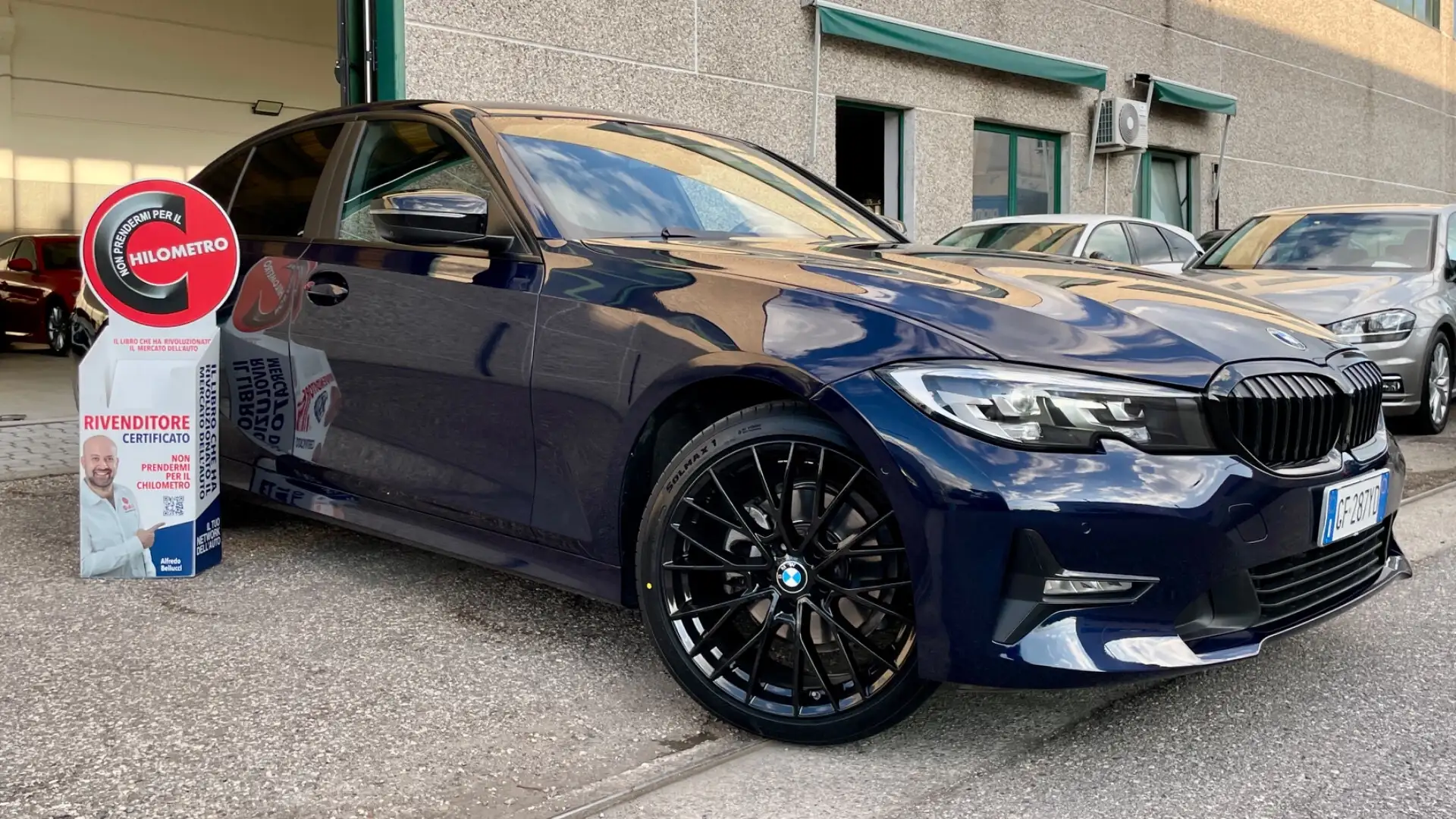 BMW 320 BMW 320D 2.0 48V X-DRIVE 190CV - FULL LED, PELLE, Blu/Azzurro - 1