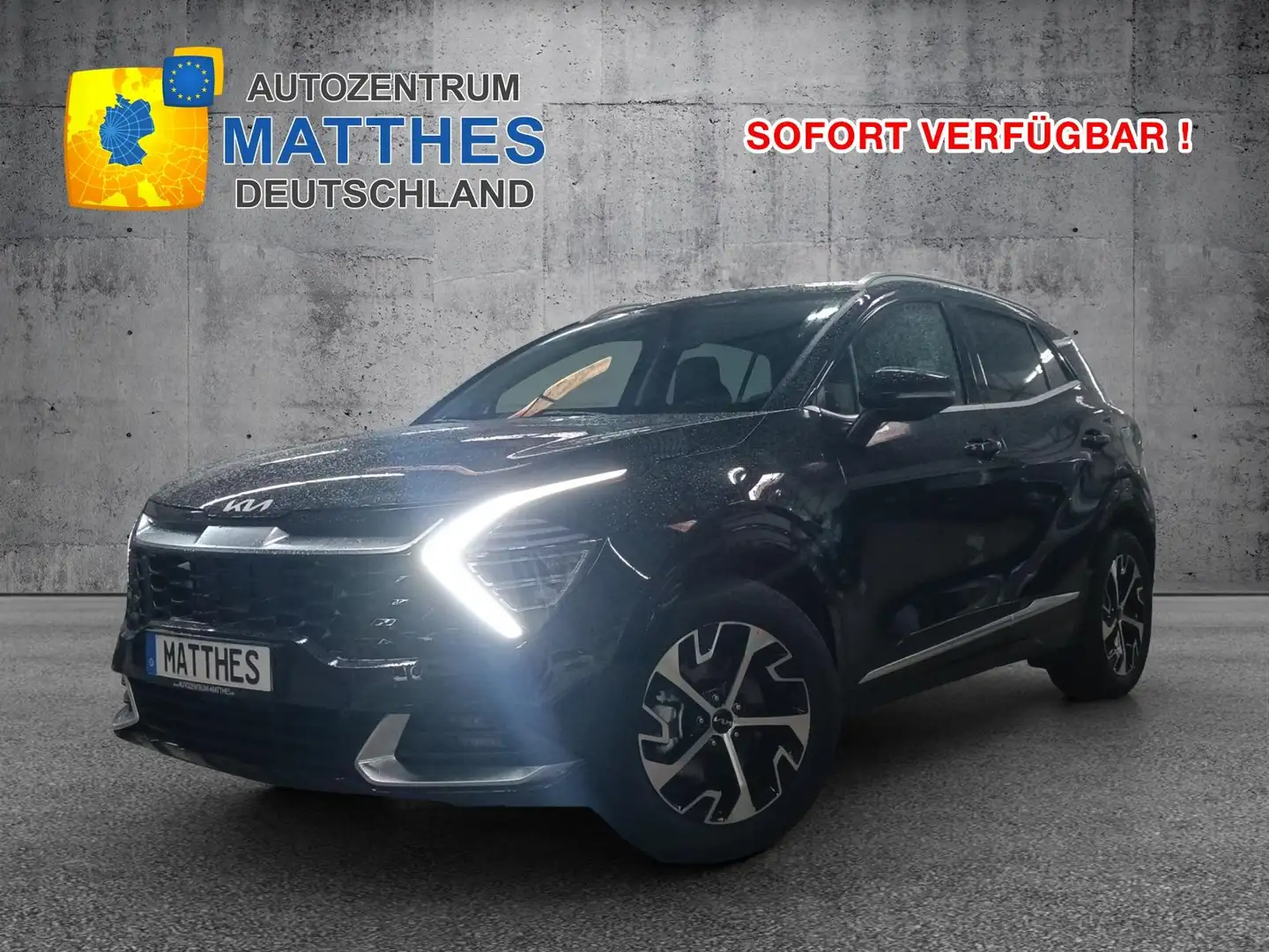Kia Sportage 1.6 T-GDI Aktion! Vision NAVI Kamera Klimaauto ... Schwarz - 1