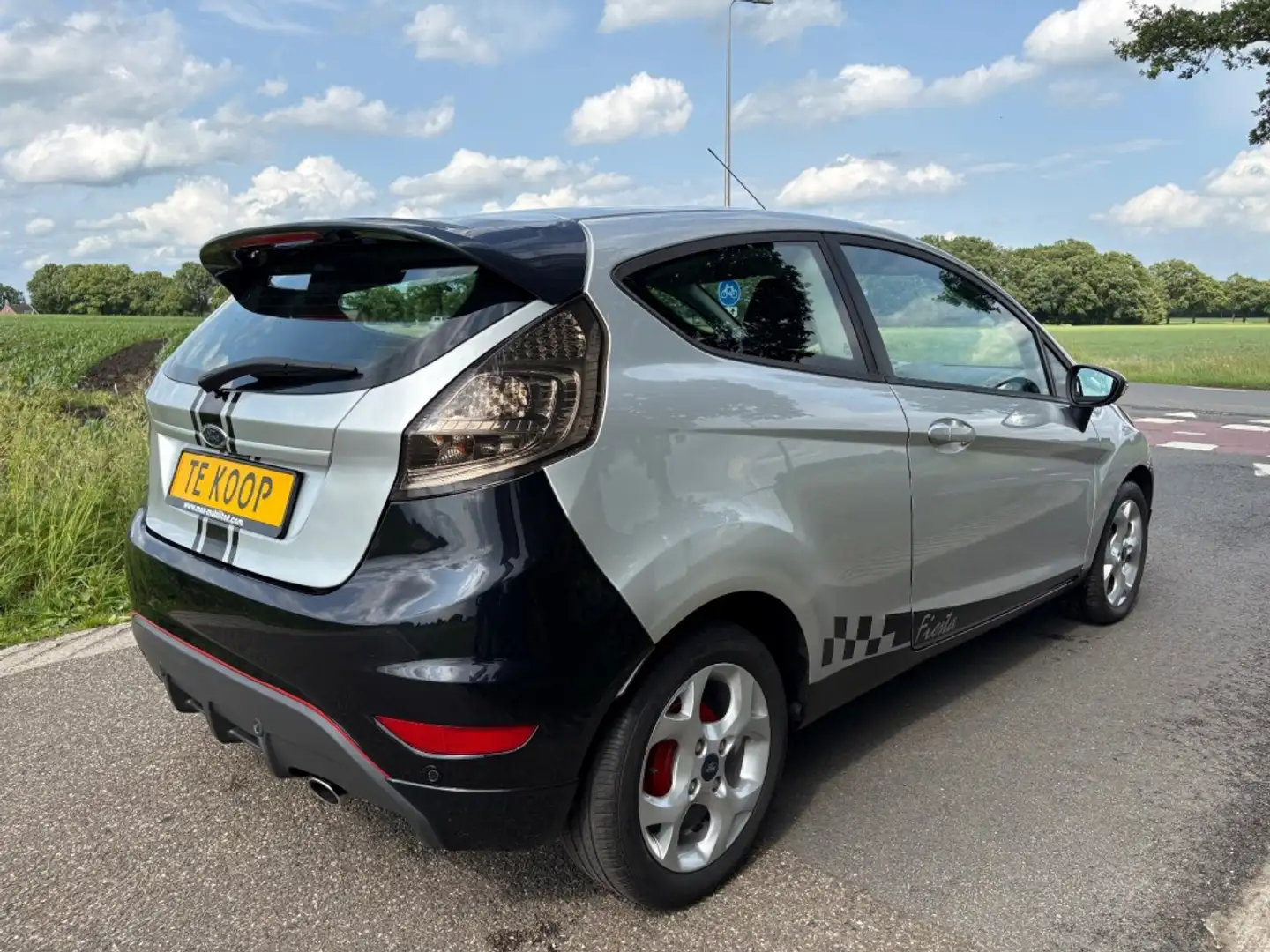 Ford Fiesta 1.2 ST RACE LINE / UNIEK! / AIRCO / TOPSTAAT! Gris - 2