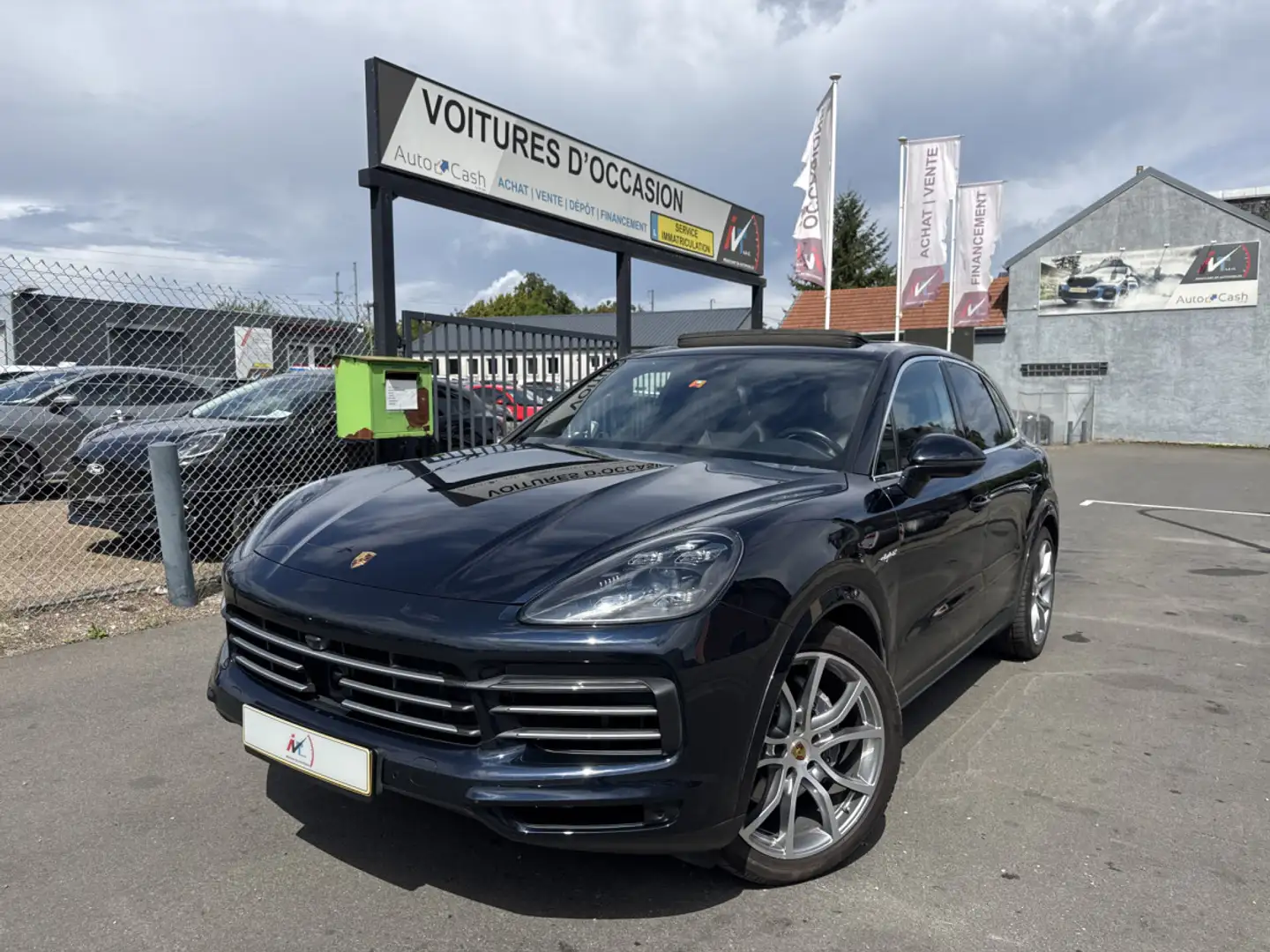 Porsche Cayenne E-Hybrid 340CV Bleu - 1