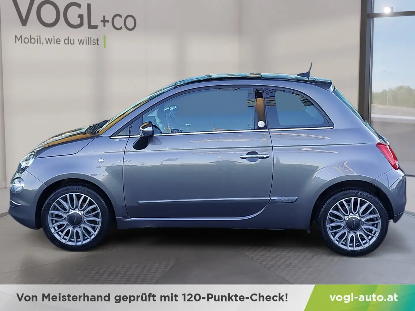 Fiat 500 Mirror 1.2 ECO  69 PS Grau - 2