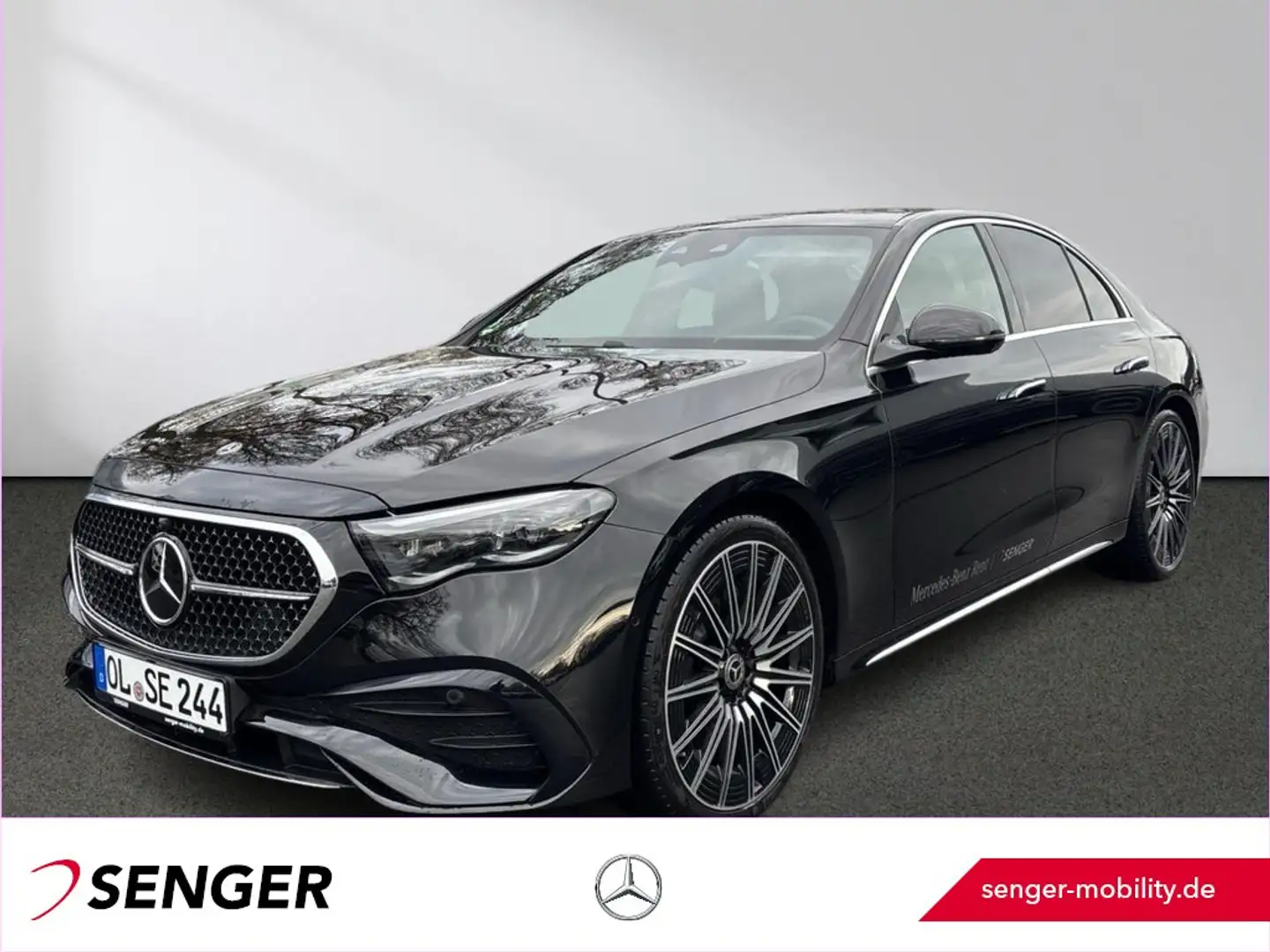 Mercedes-Benz E 450 d 4M AMG Distronic Pano Digital-Light AHK Noir - 1