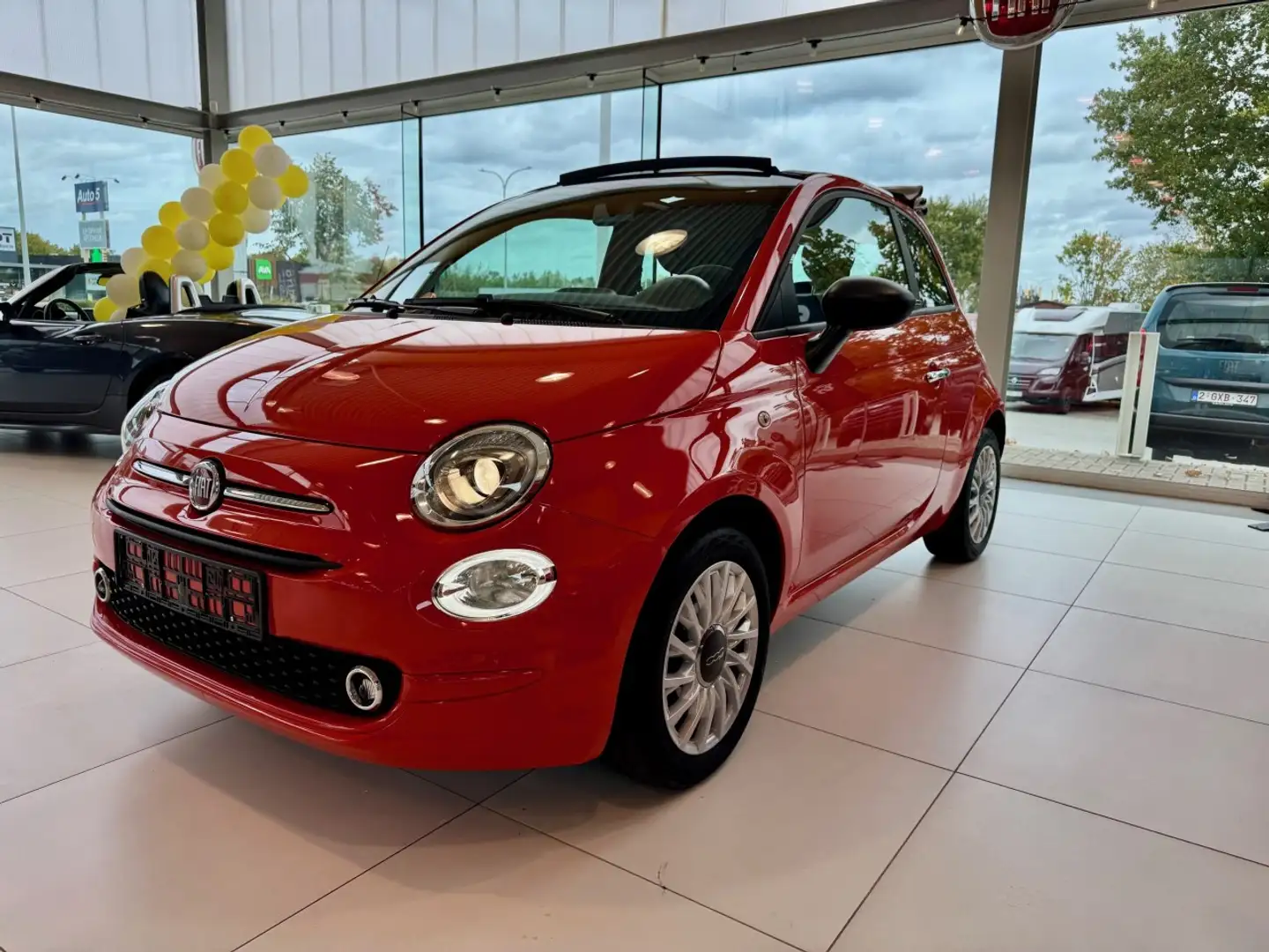 Fiat 500C 1.0 Hybride Orange - 1