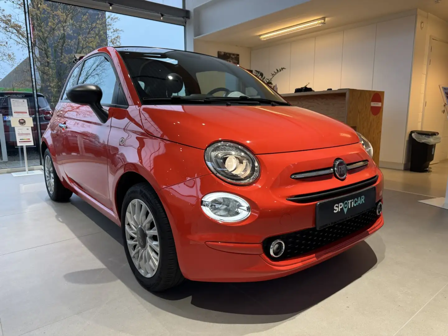 Fiat 500C 1.0 Hybride Naranja - 2