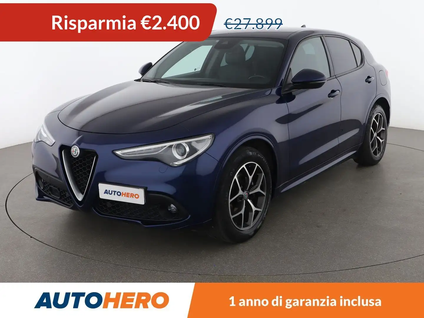 Alfa Romeo Stelvio 2.2 JTDM Executive Blu/Azzurro - 1