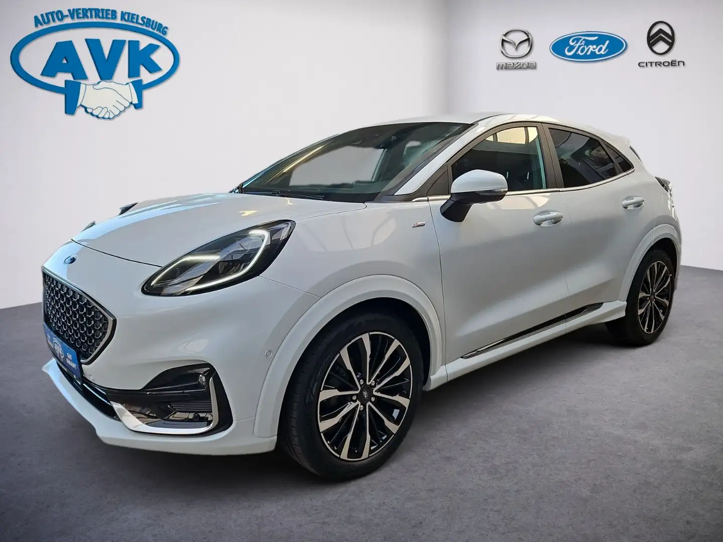 Ford Puma ST-Line Vignale Automatik, Navi Weiß - 2