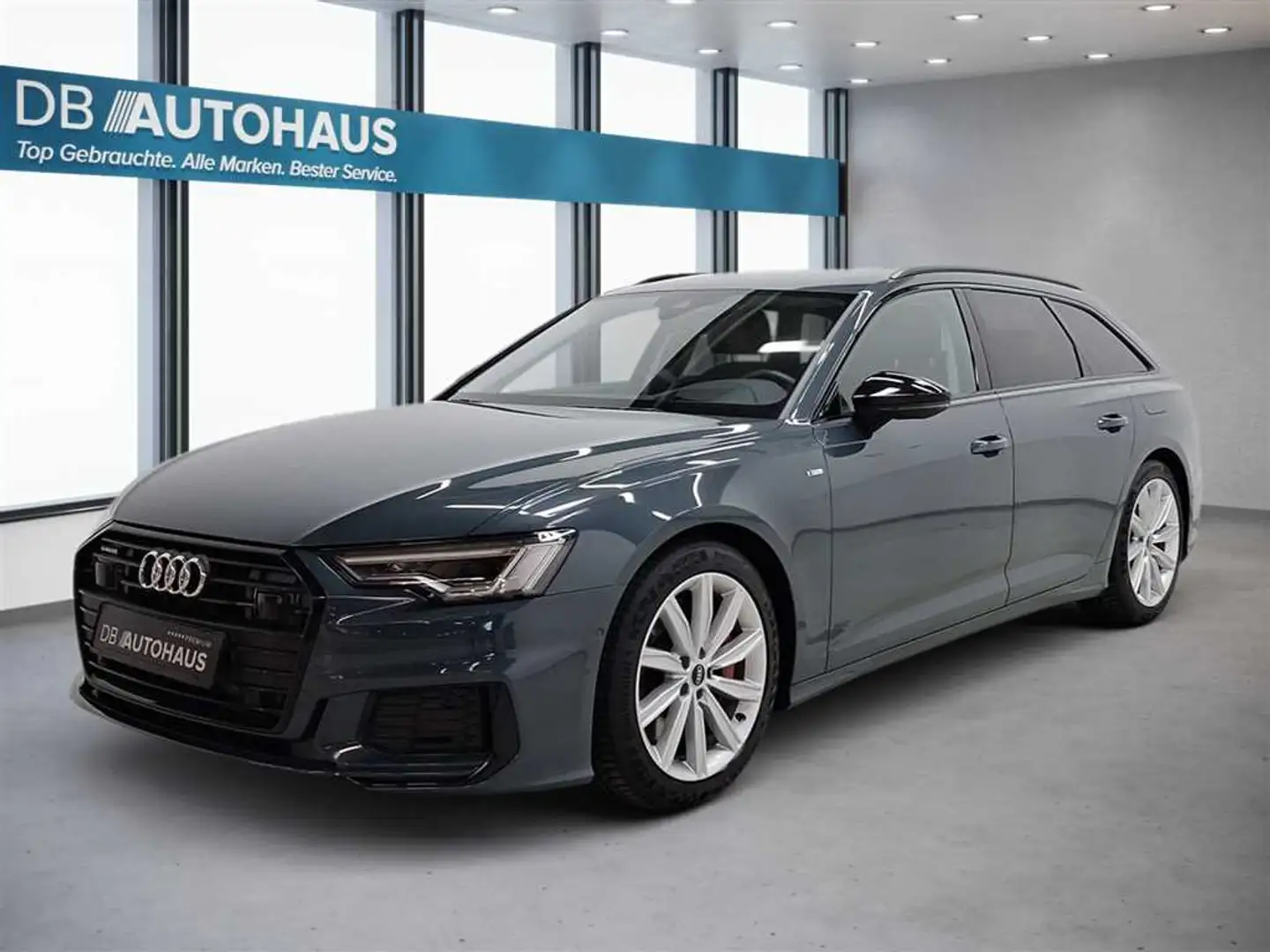 Audi A6 sport 55 2.0 TFSI e quattro S-tronic Groen - 1
