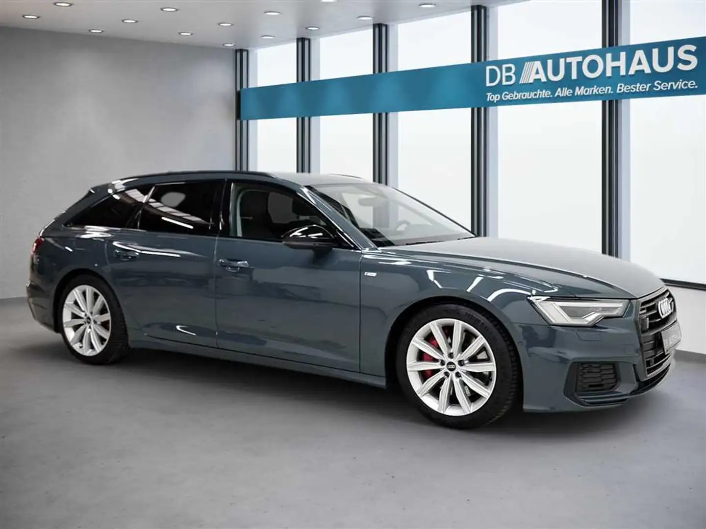 Audi A6 sport 55 2.0 TFSI e quattro S-tronic Grün - 2