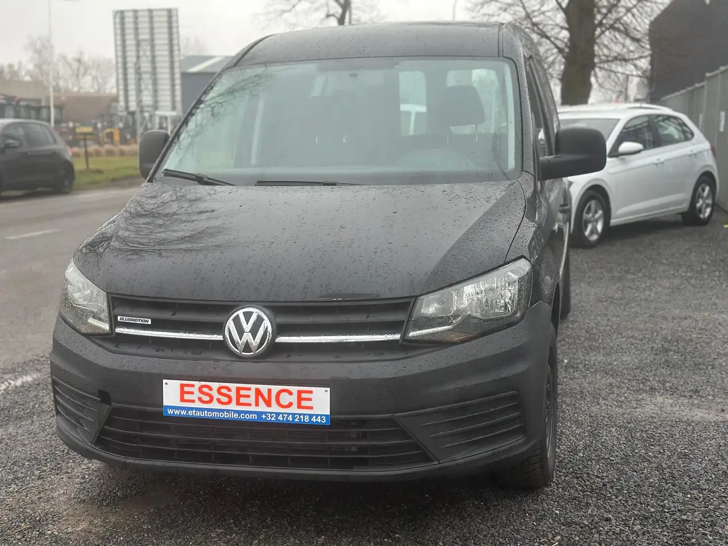Volkswagen Caddy Maxi 1.4 TGI *ESSENCE*CNG*CARNET*TVA* Noir - 1