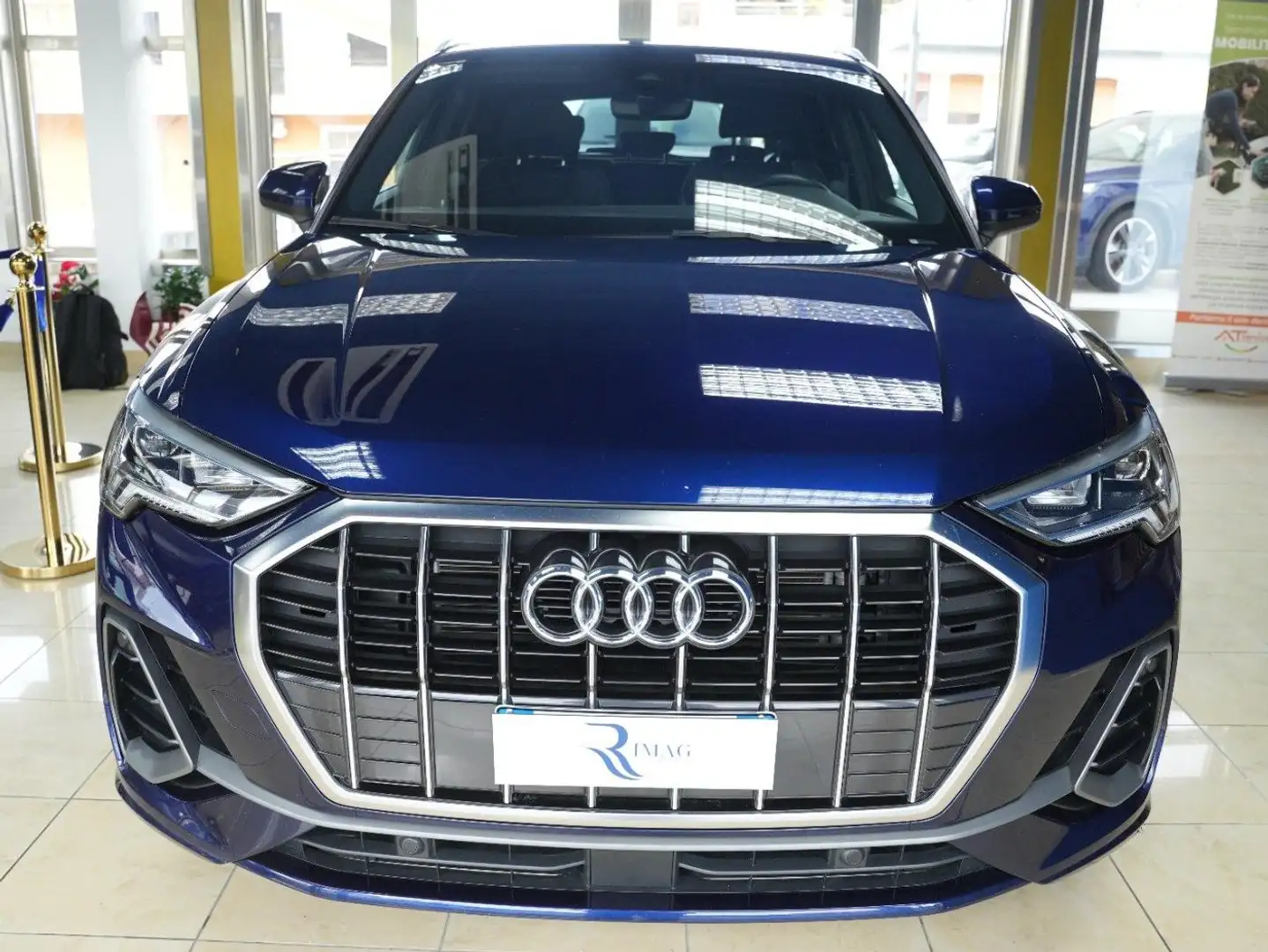 Audi Q3 Q3 35 2.0 tdi S line edition quattro s-tronic Blau - 2