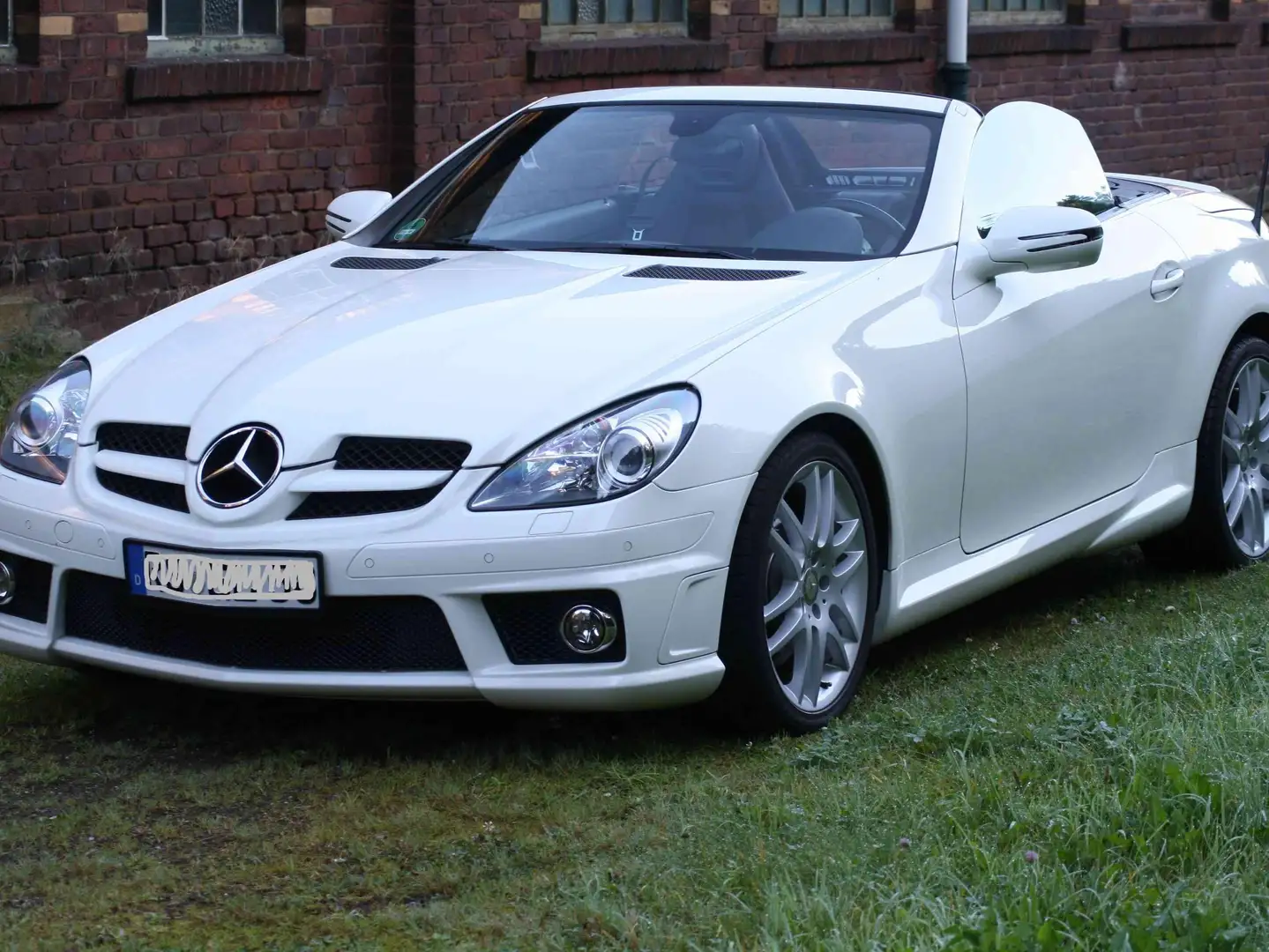 Mercedes-Benz SLK 350 SLK 350 AMG Styling + Sportpaket, 1A Zustand Weiß - 1