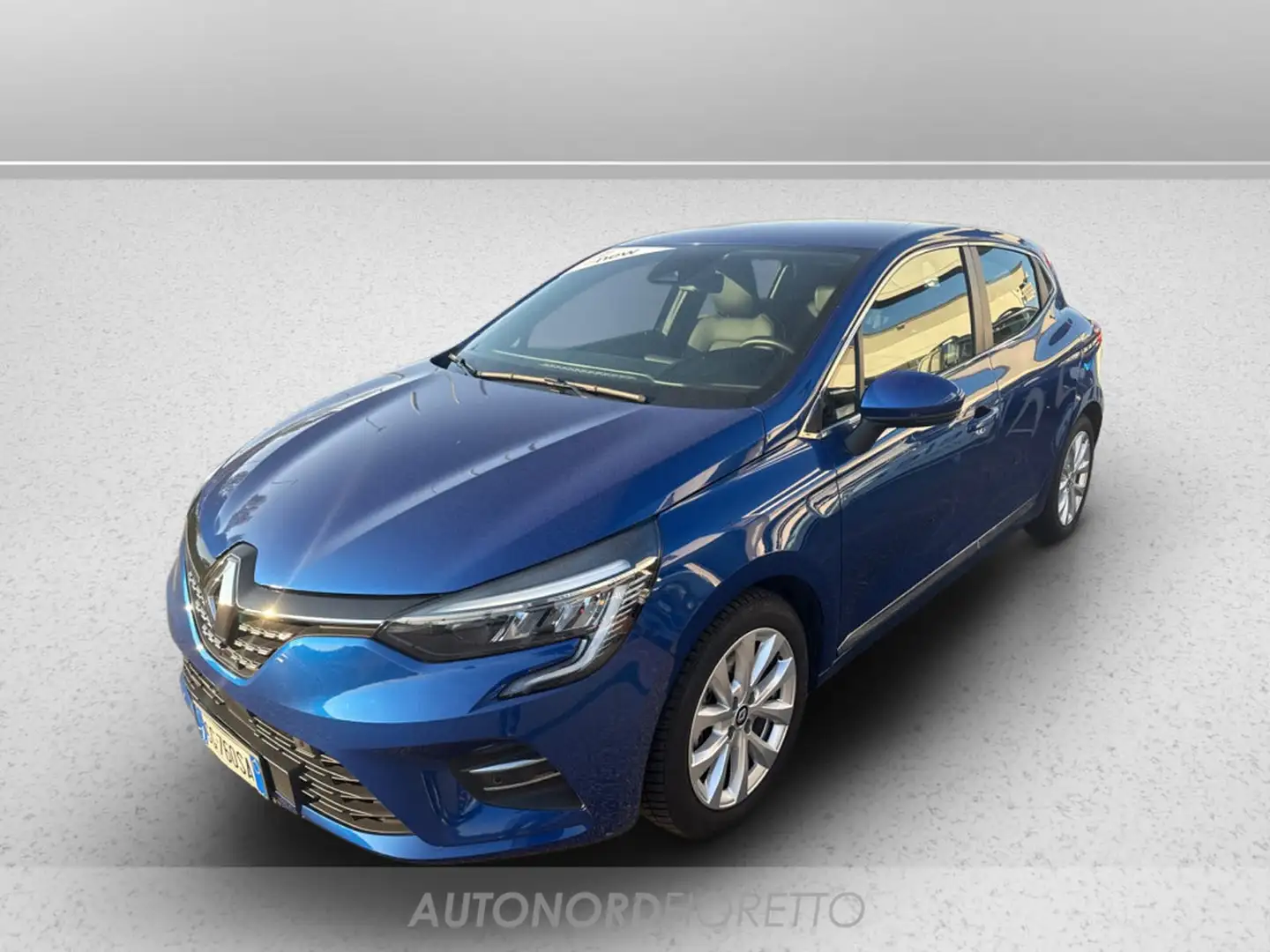 Renault Clio 1.6 e-tech hybrid intens 140cv auto my21 Bleu - 1