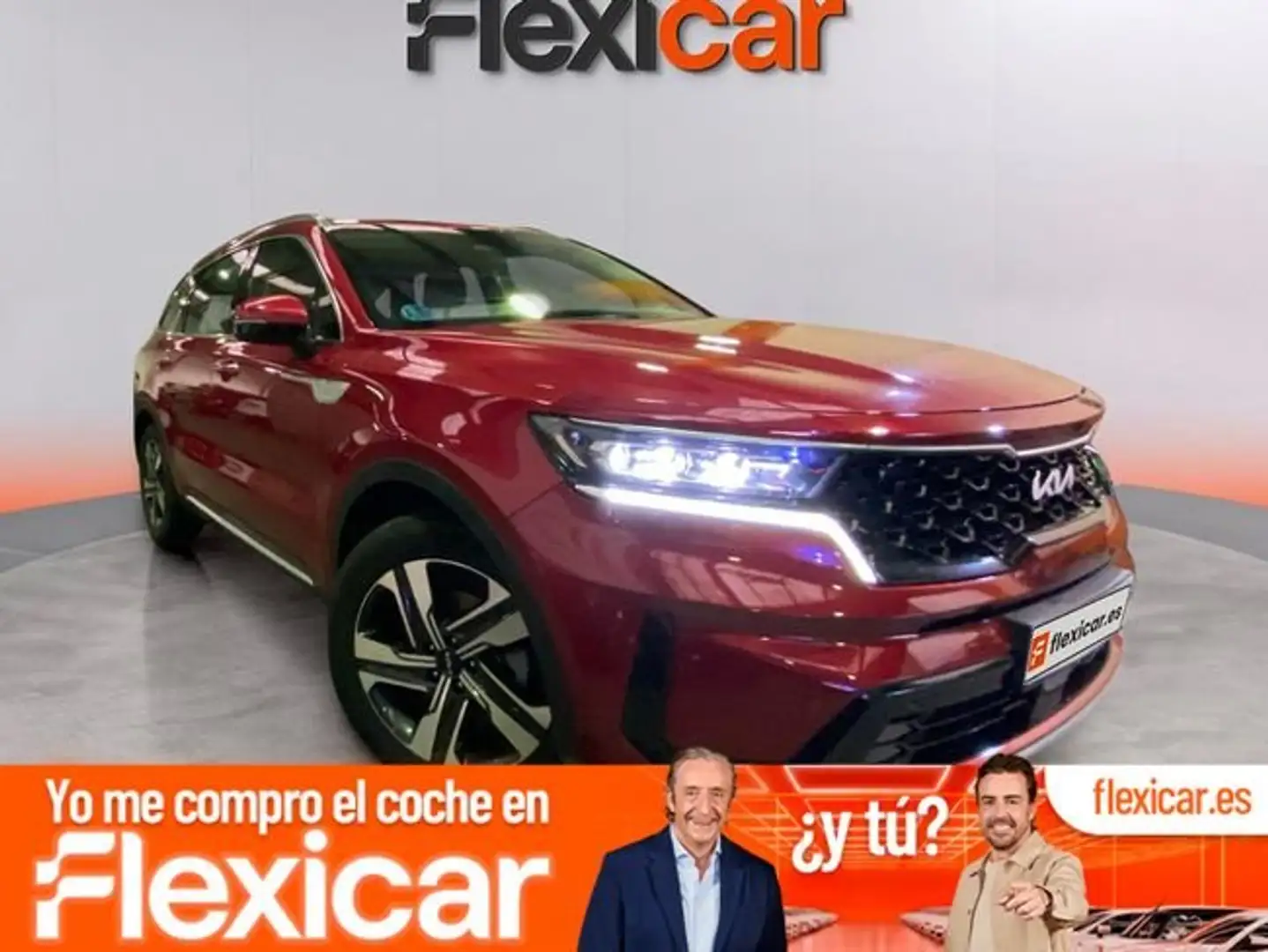 Kia Sorento 1.6 T-GDi HEV Plus Edition 4x4 7pl Burdeos - 1