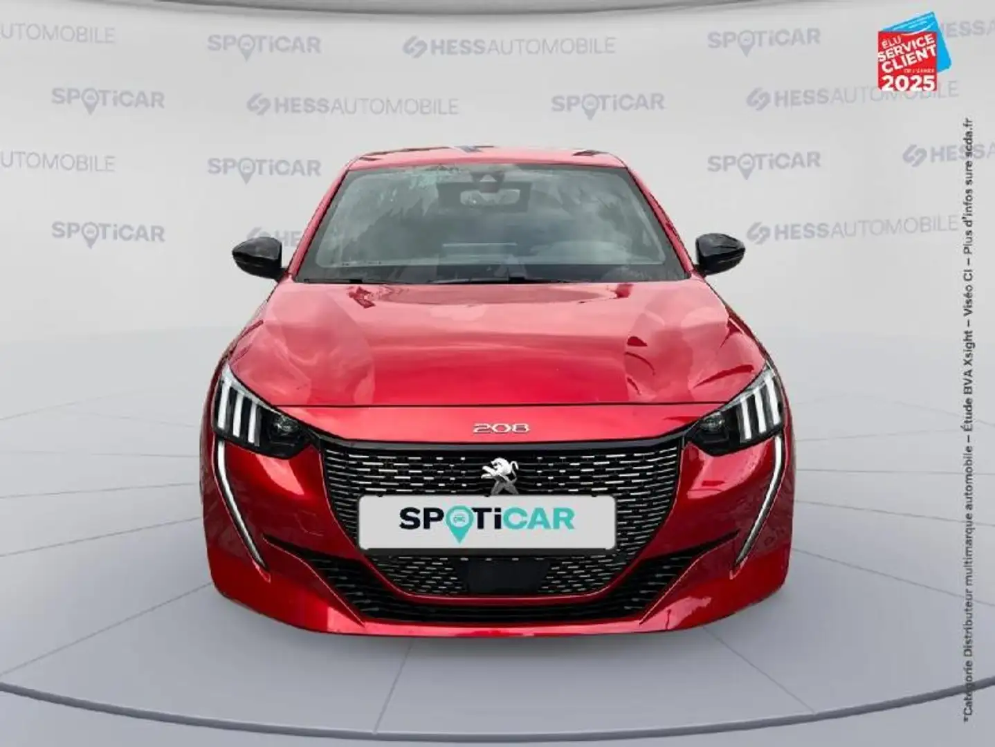 Peugeot 208 1.2 PureTech 100ch S/S GT 118g GPS Camera Carplay Rouge - 2